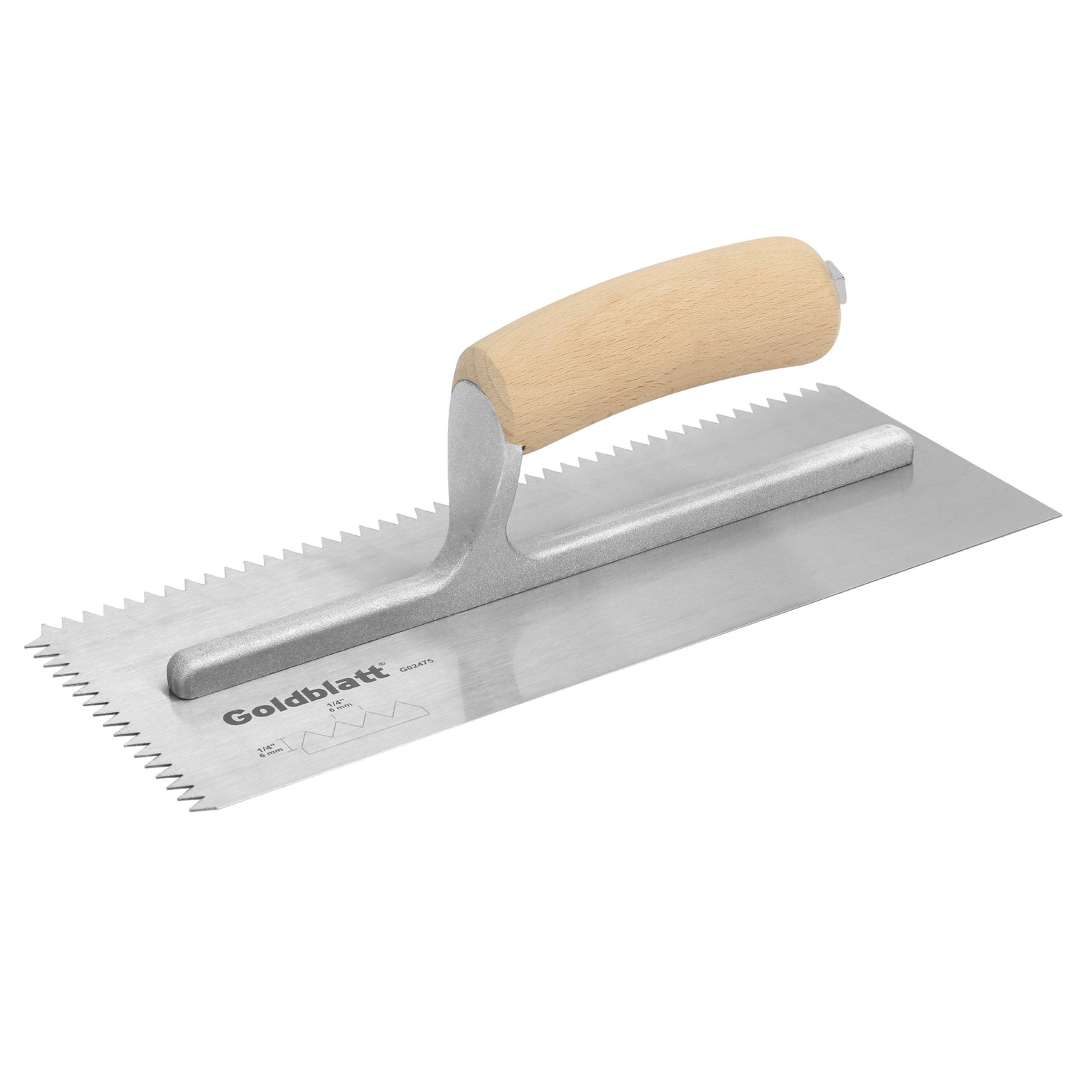 notched trowel