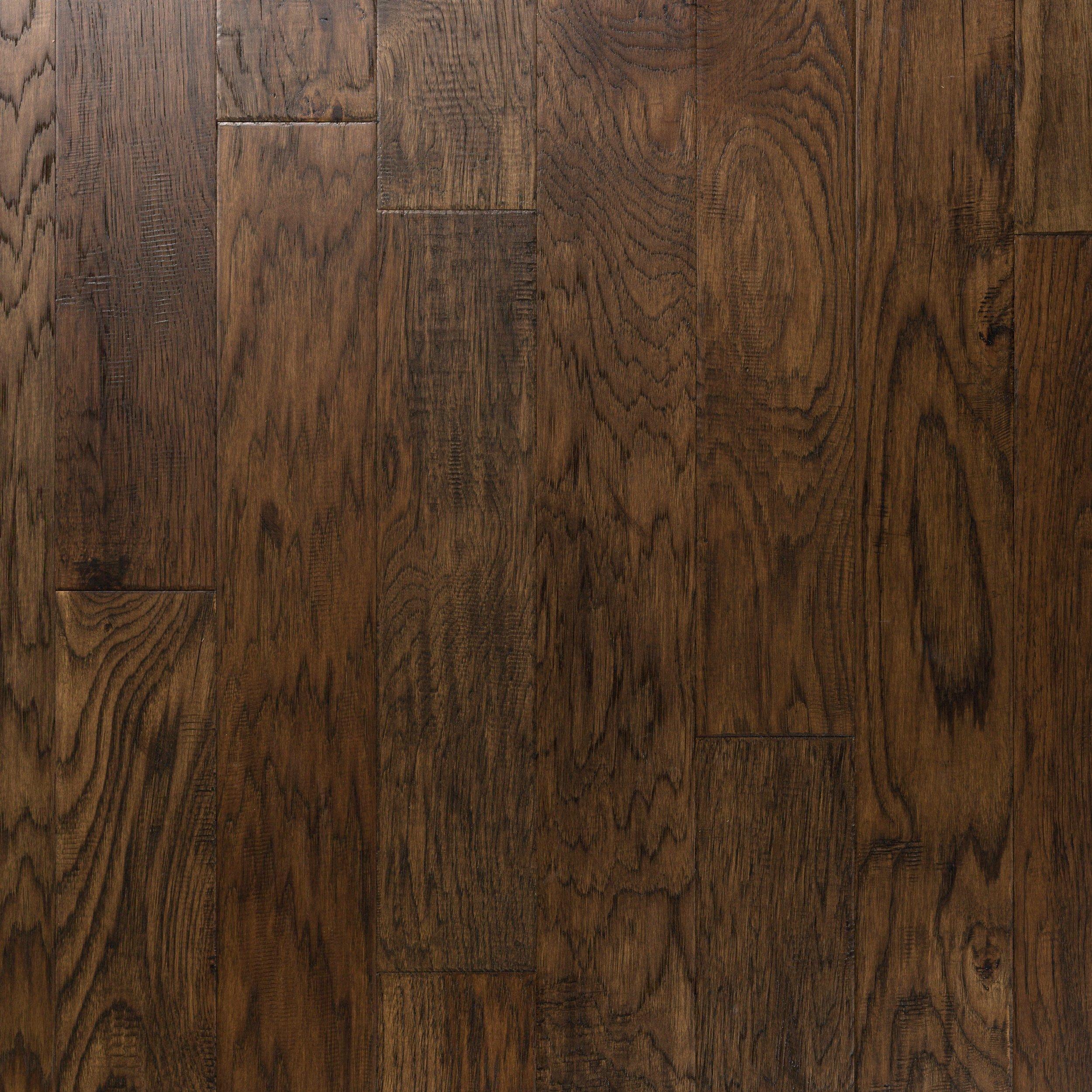 Medium Brown Hickory Locking Engineered Hardwood 3 8in X 5in