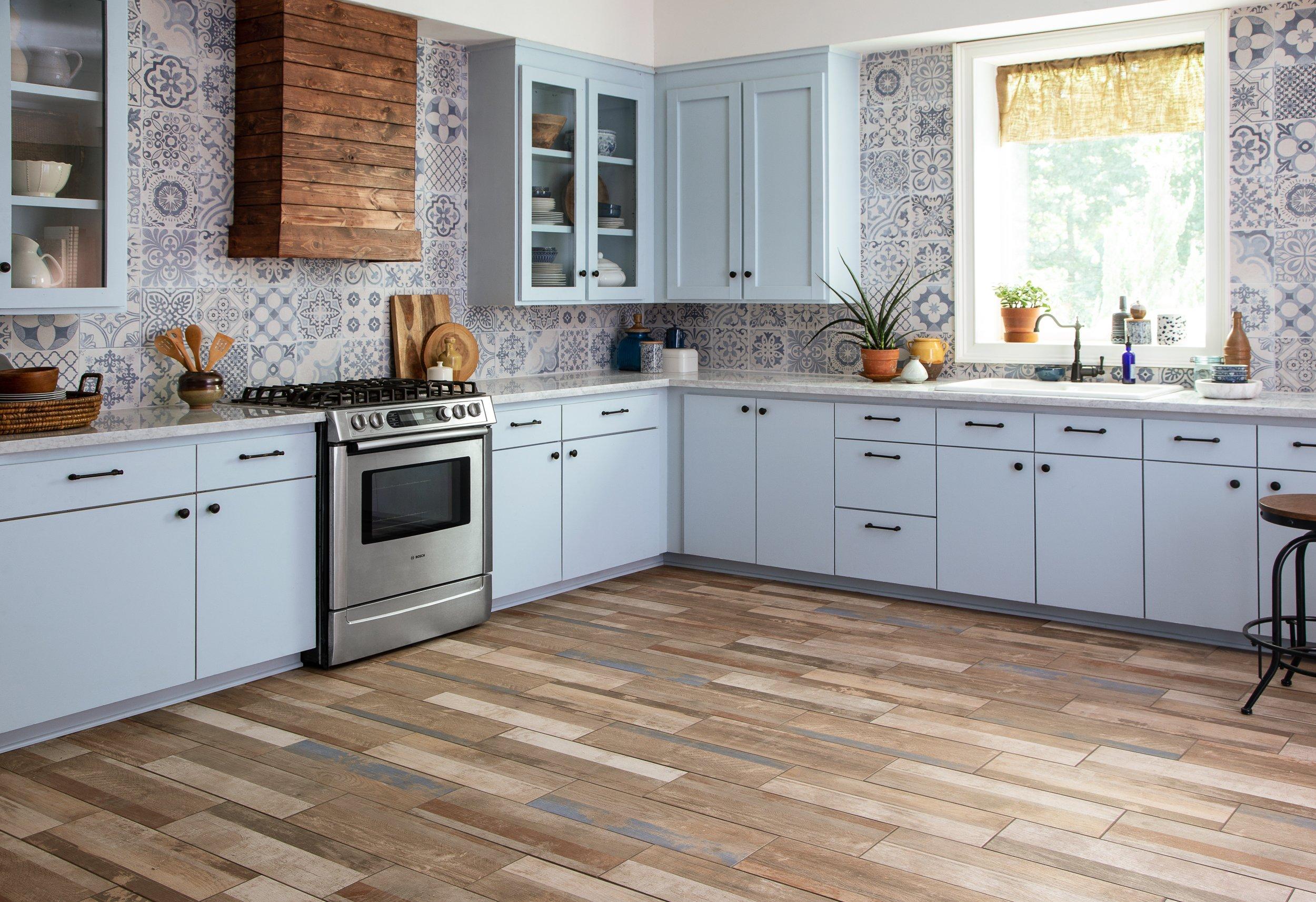 Harbor Multi Wood Plank Ceramic Tile 8 X 24 100490101 Floor