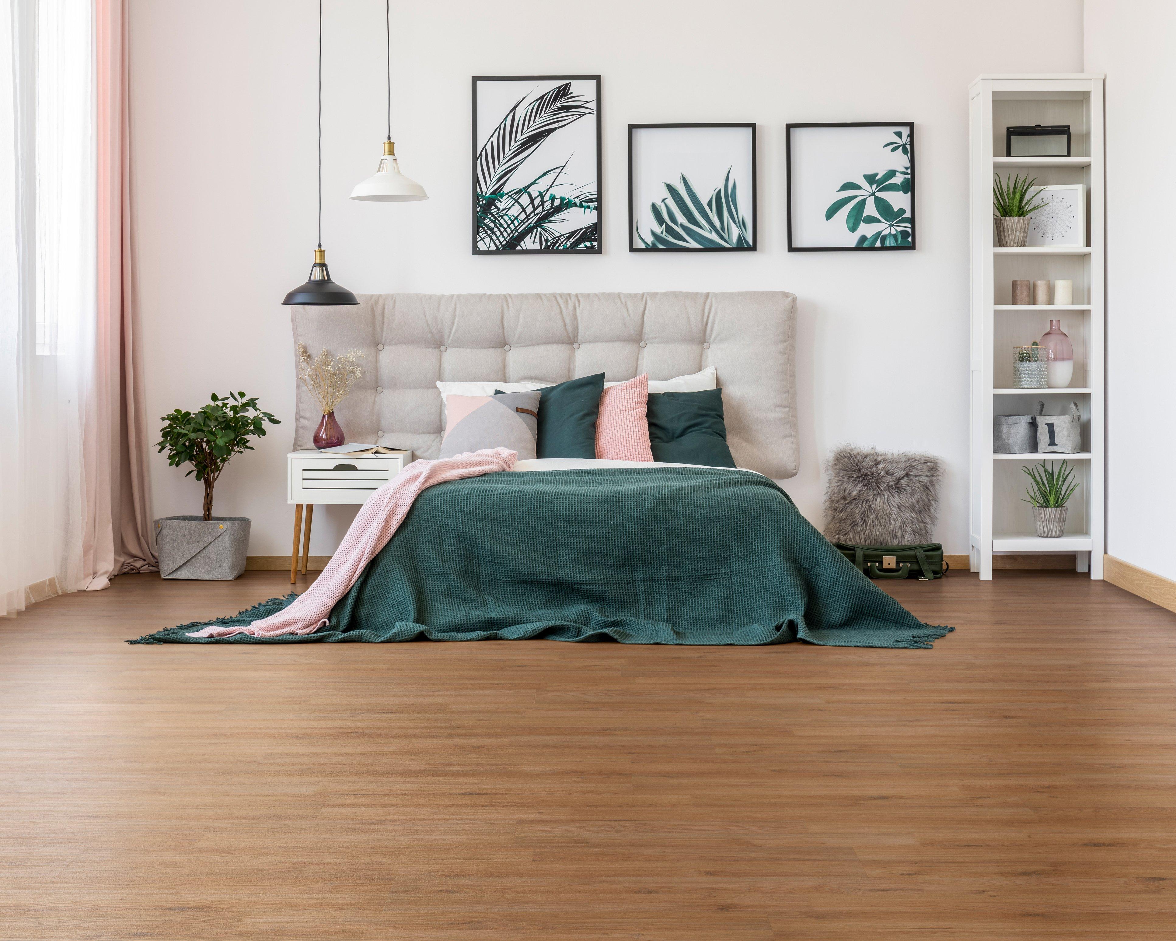 Essential Oak 2 Strip Matte Laminate 8mm 100490283 Floor And