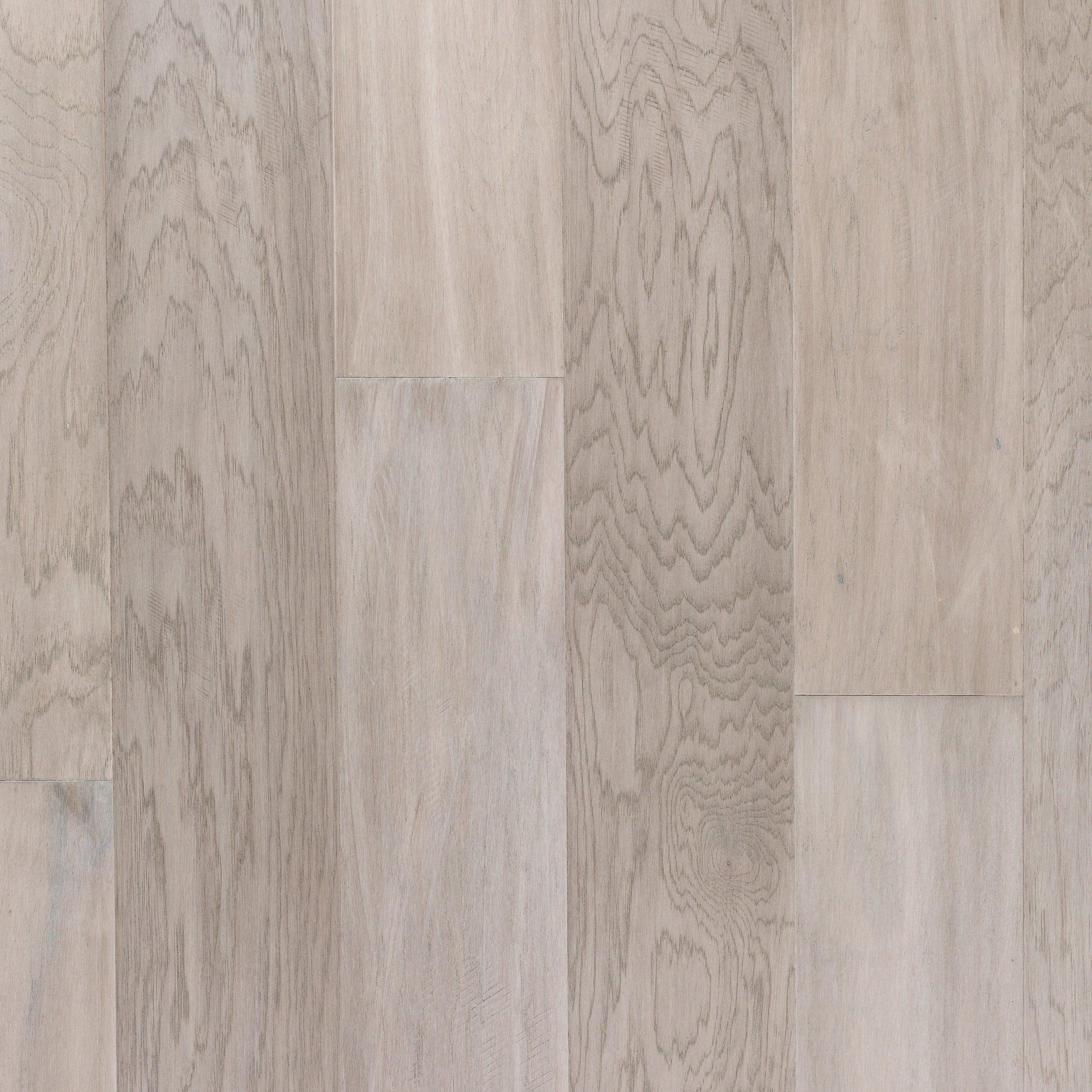 Hickory Snow Handscraped Locking Engineered Hardwood 1 2in X 6