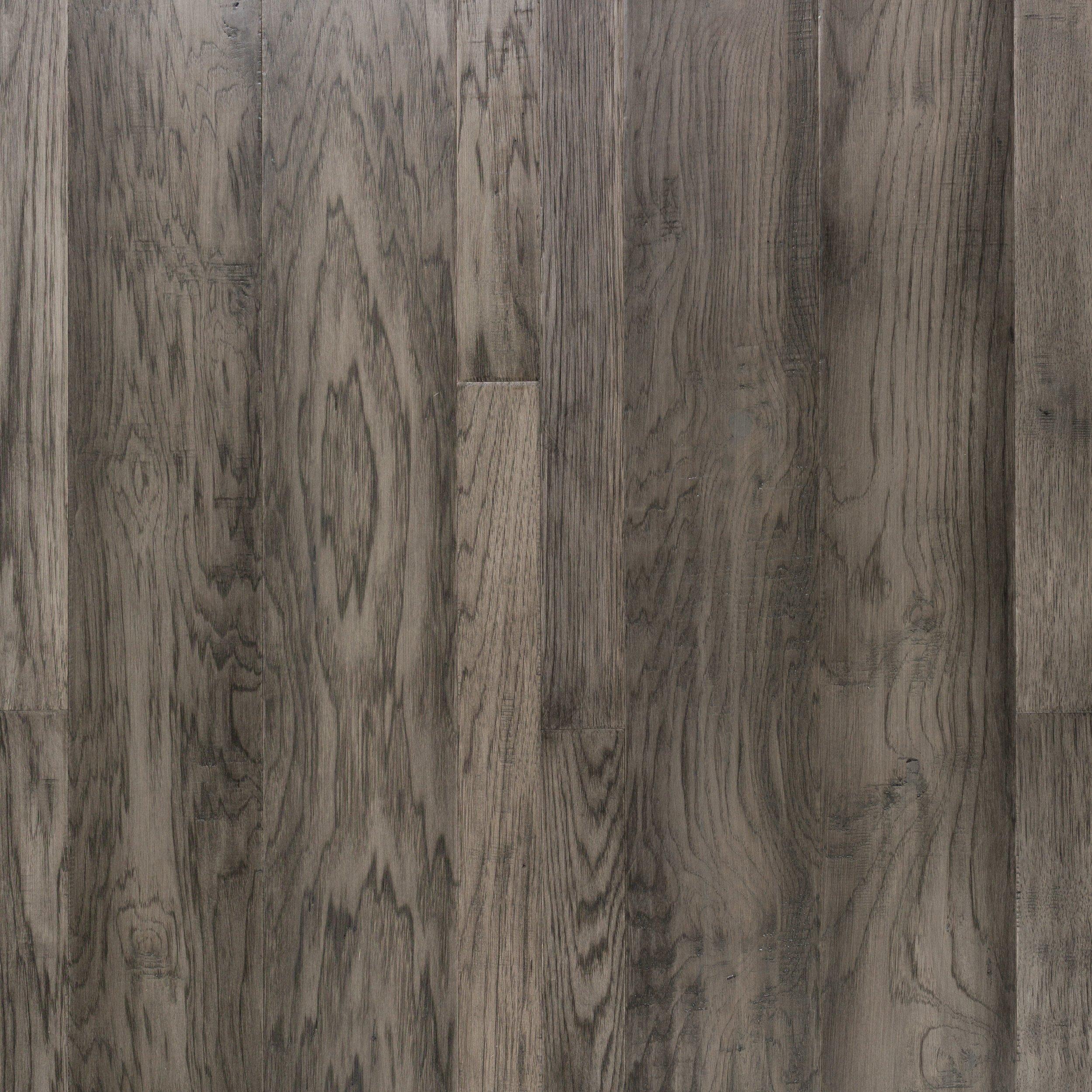 Mocha Hickory Hand Scraped Engineered Hardwood 3 8in X Multi