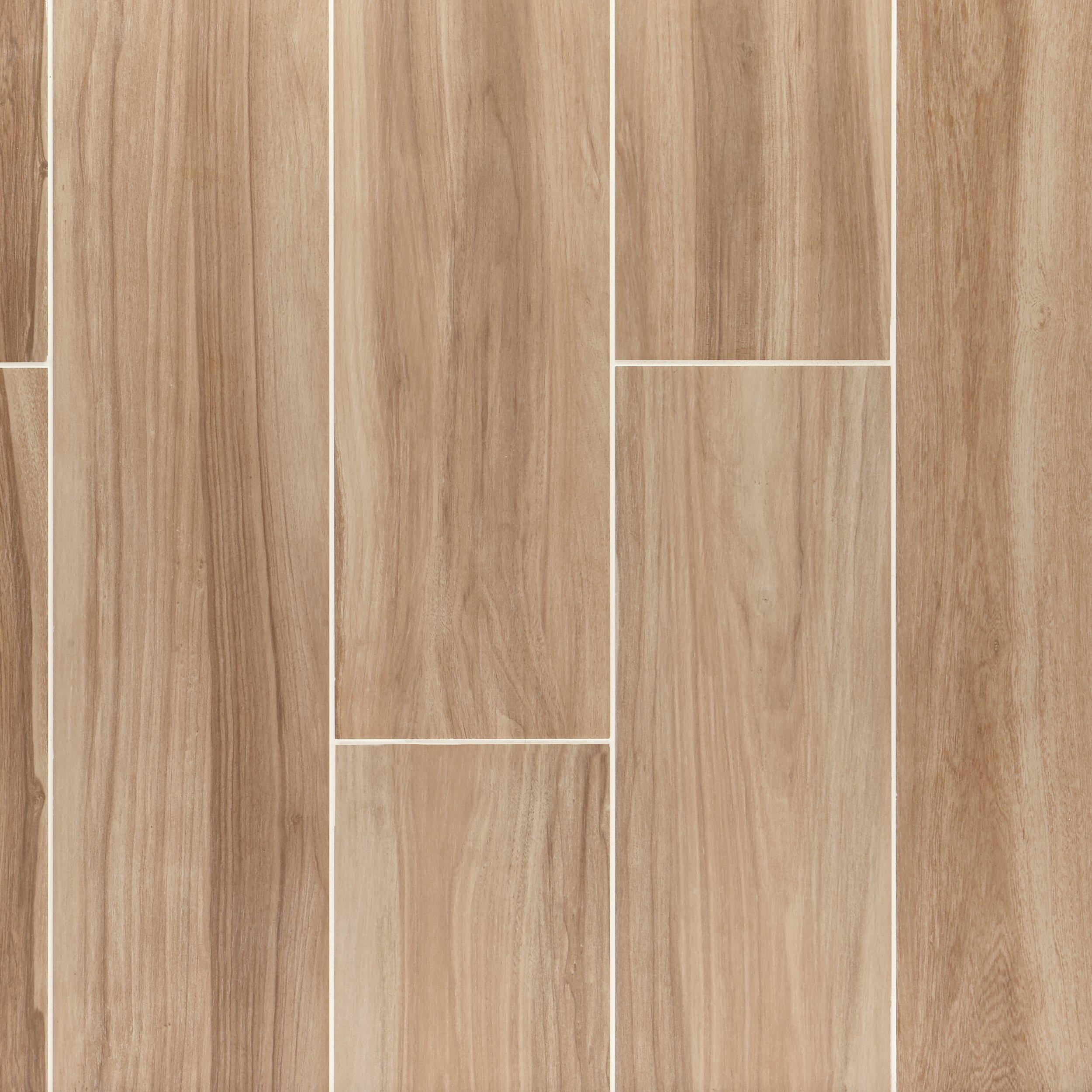 Bradford Natural Wood Plank Porcelain Tile 9 X 36 100503457