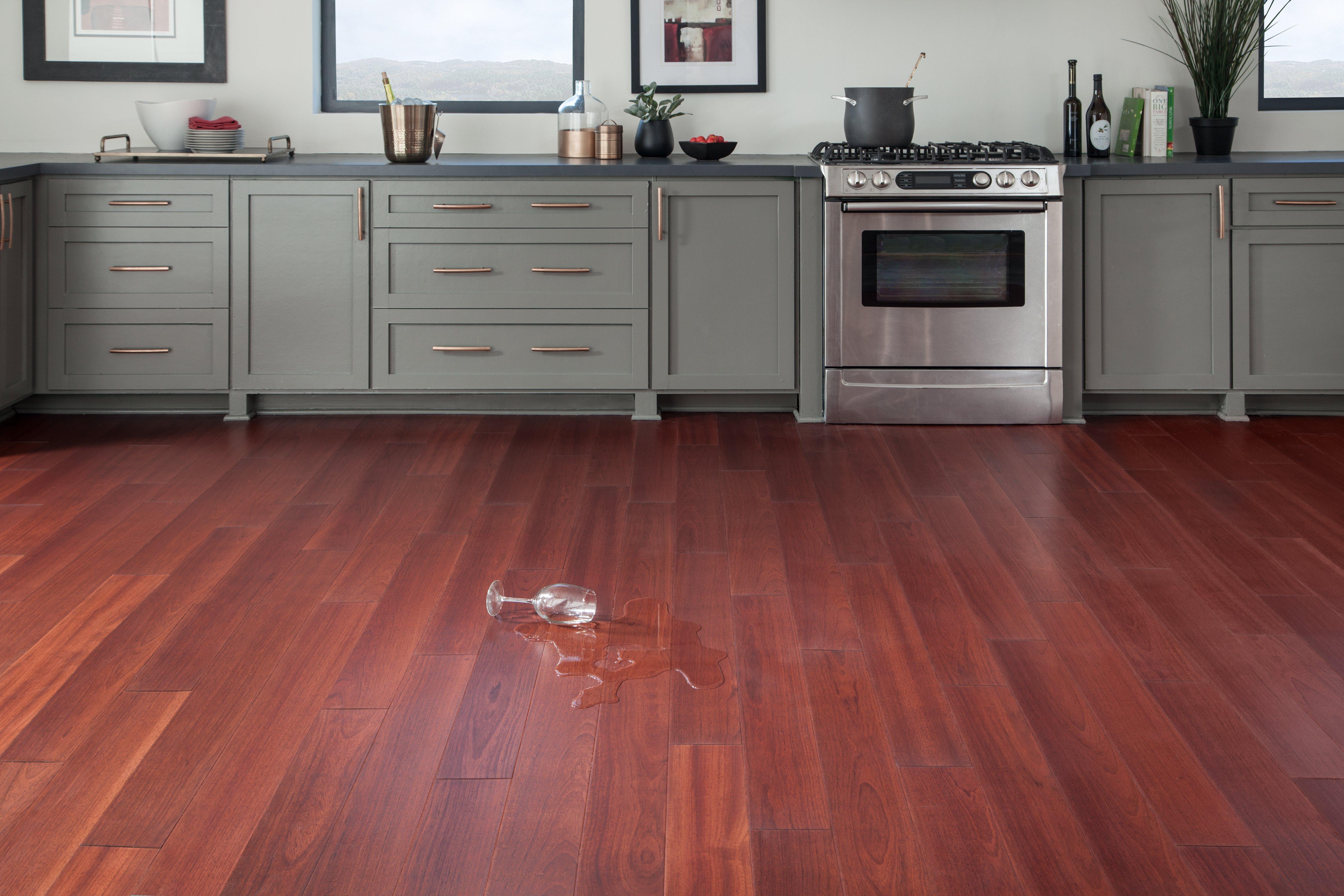 Brazilian Cherry Smooth Water Resistant Engineered Hardwood 4mm