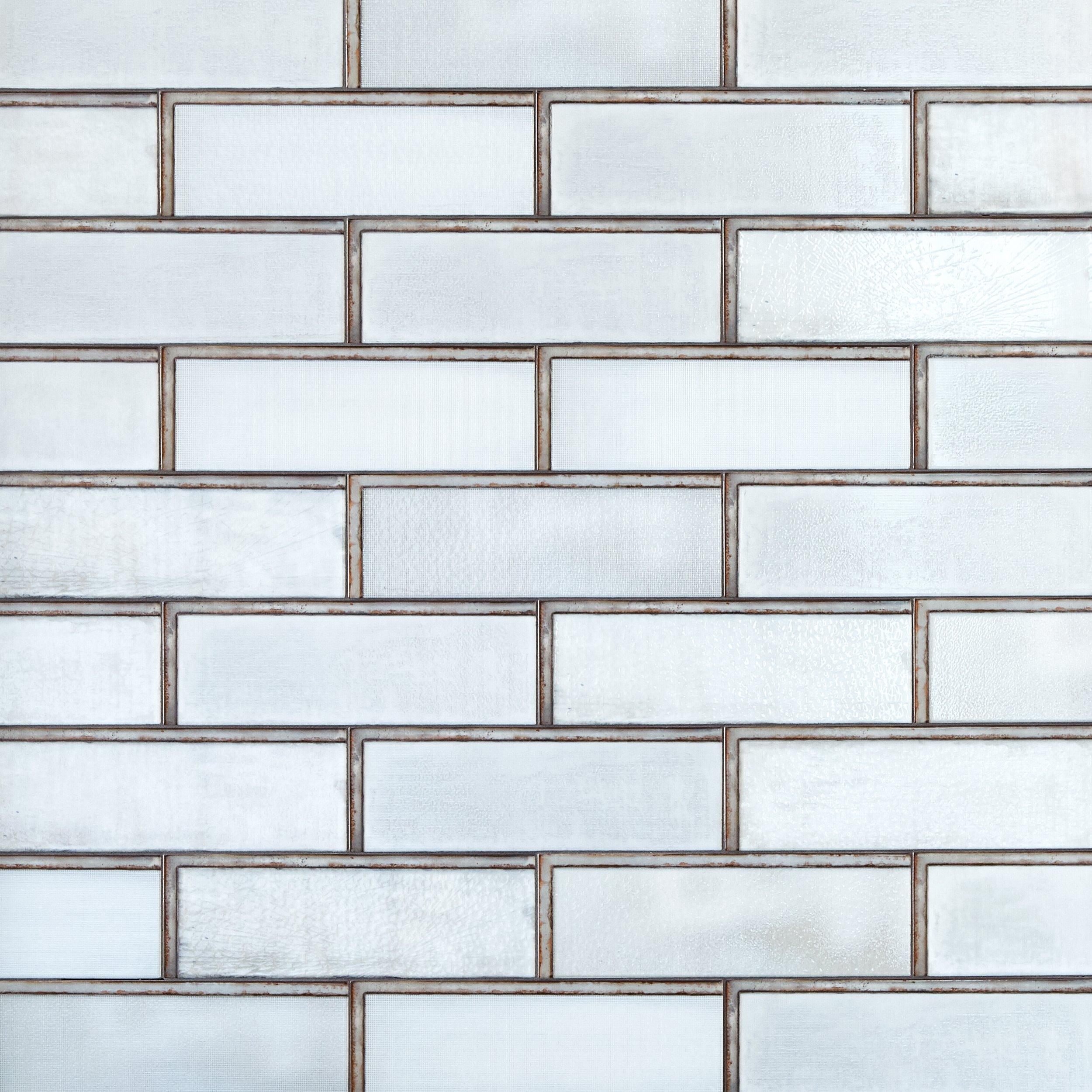 Industrial Glass Ceramic Tile 4 X 12 100505940 Floor And Decor