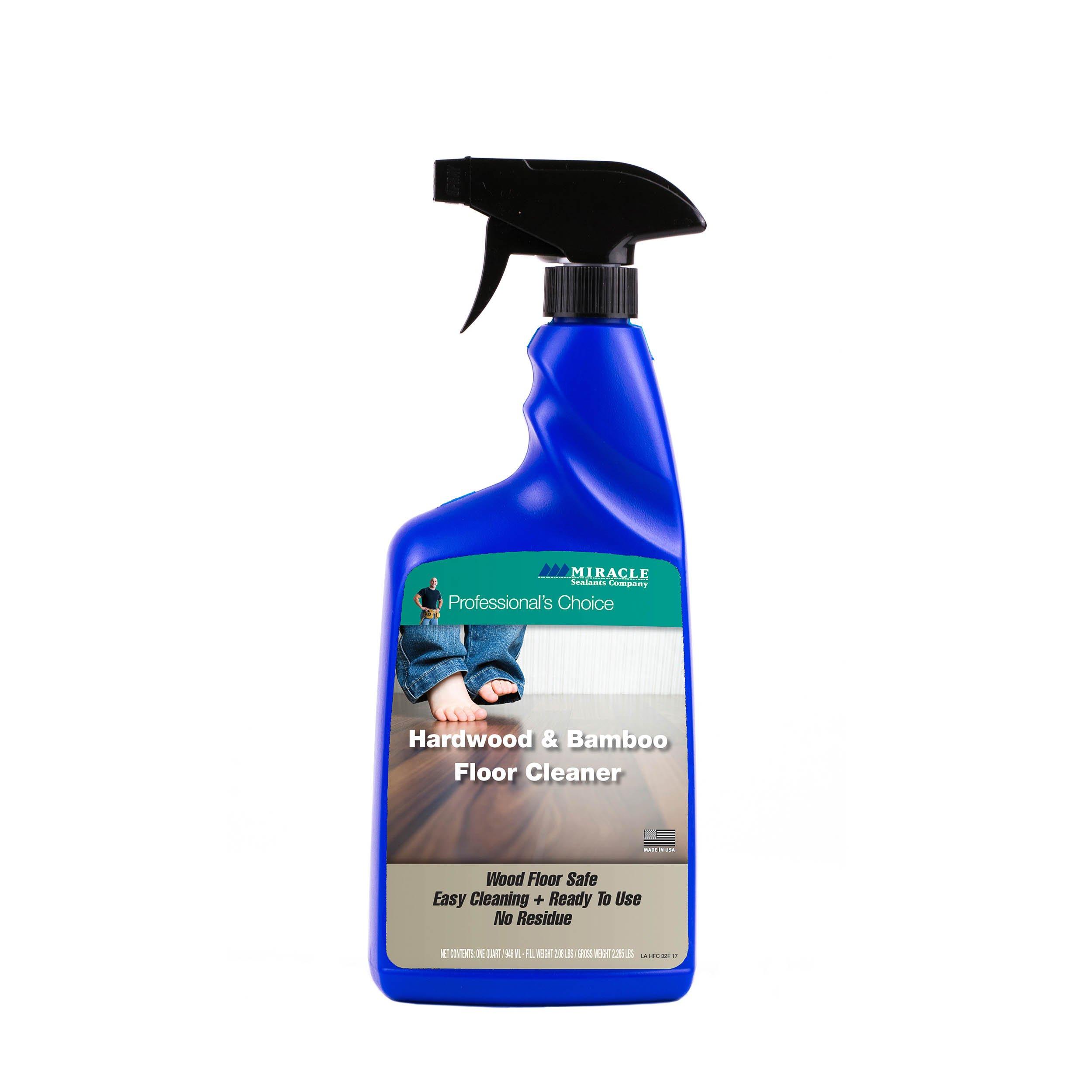 Miracle Hardwood And Bamboo Floor Cleaner 1qt 100509116