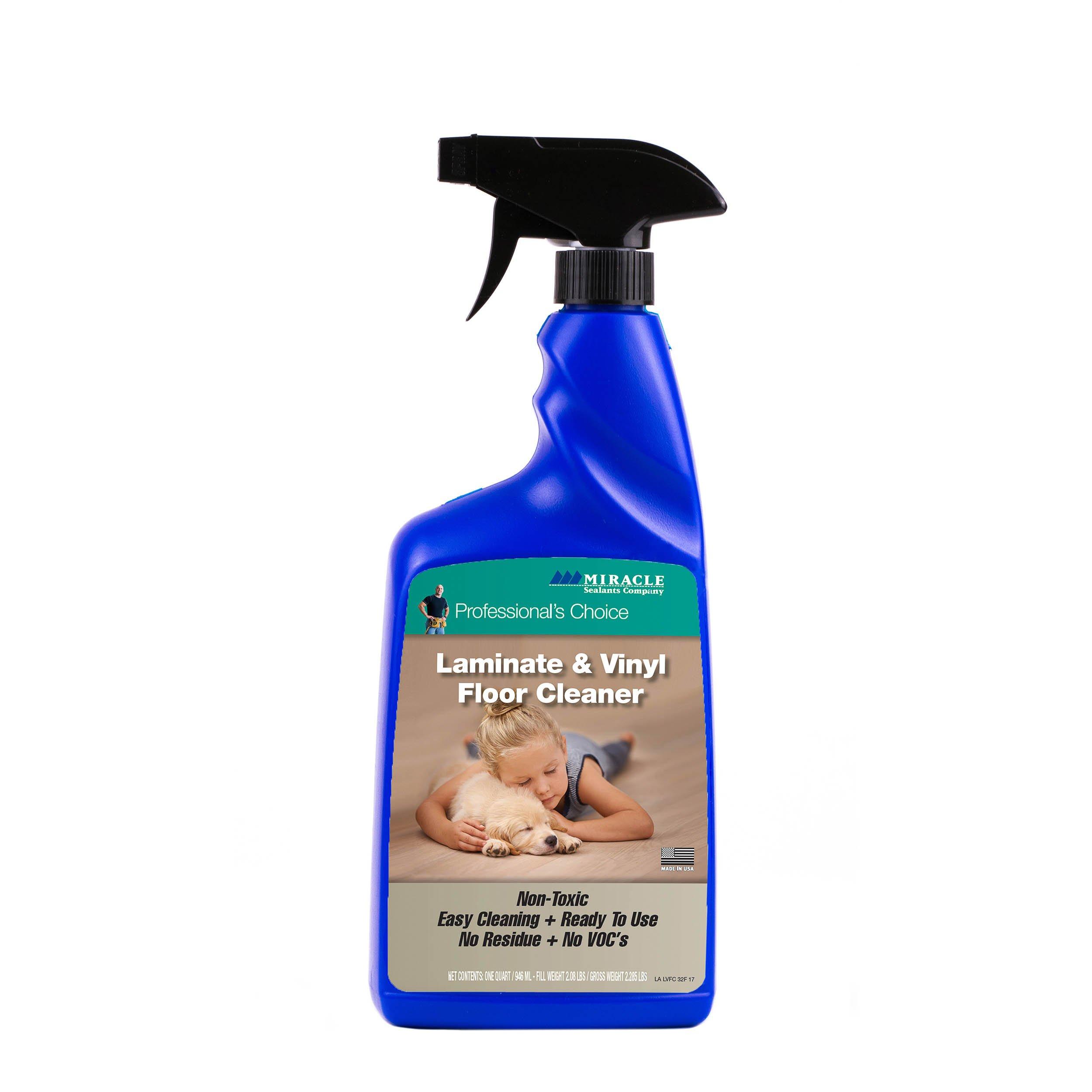 Miracle Laminate And Vinyl Floor Cleaner 1qt 100509124