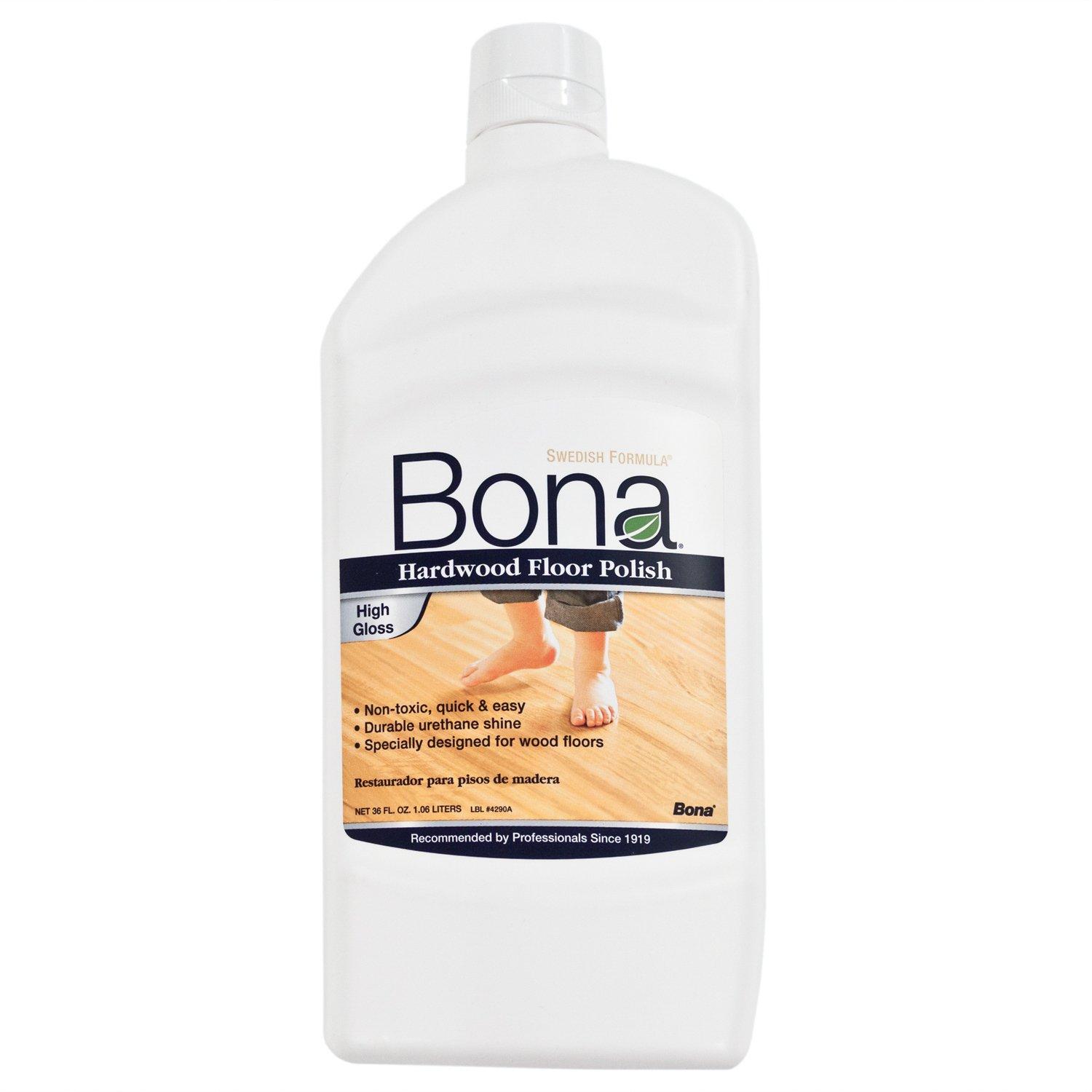 Bona Low Gloss Hardwood Floor Polish 36oz 954500218 Floor
