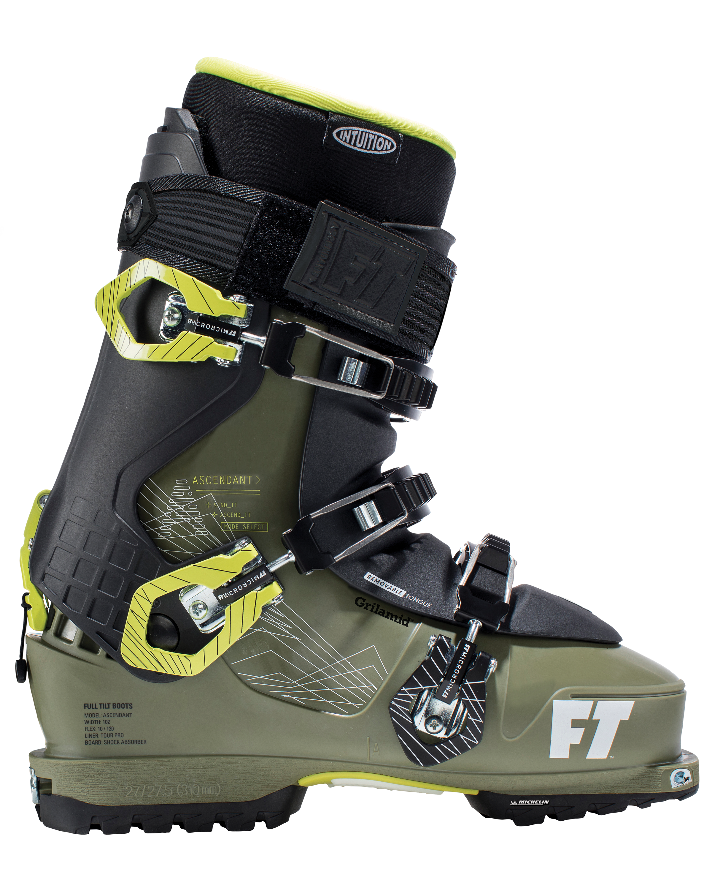 Men's Ascendant Ski Boots Full Tilt Boot easy to get into ski boots