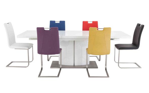 Multi-Coloured Dining Set