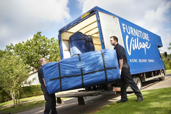 Furniture Village delivery people