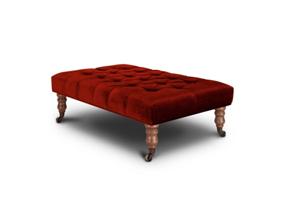 Harlequin Footstool