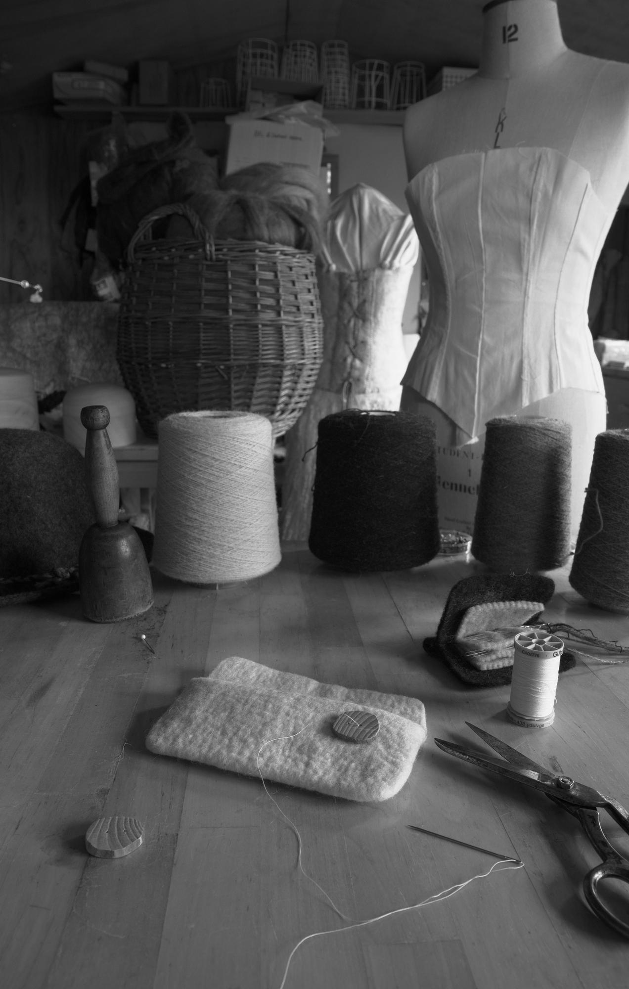 Gabriel langley and a home fashion design studio