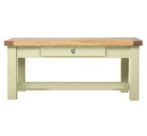 painted bordeaux coffee table