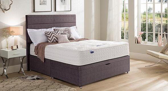 Silentnight bed in a bedroom