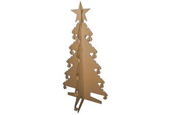 eco-friendly cardbaord christmas tree