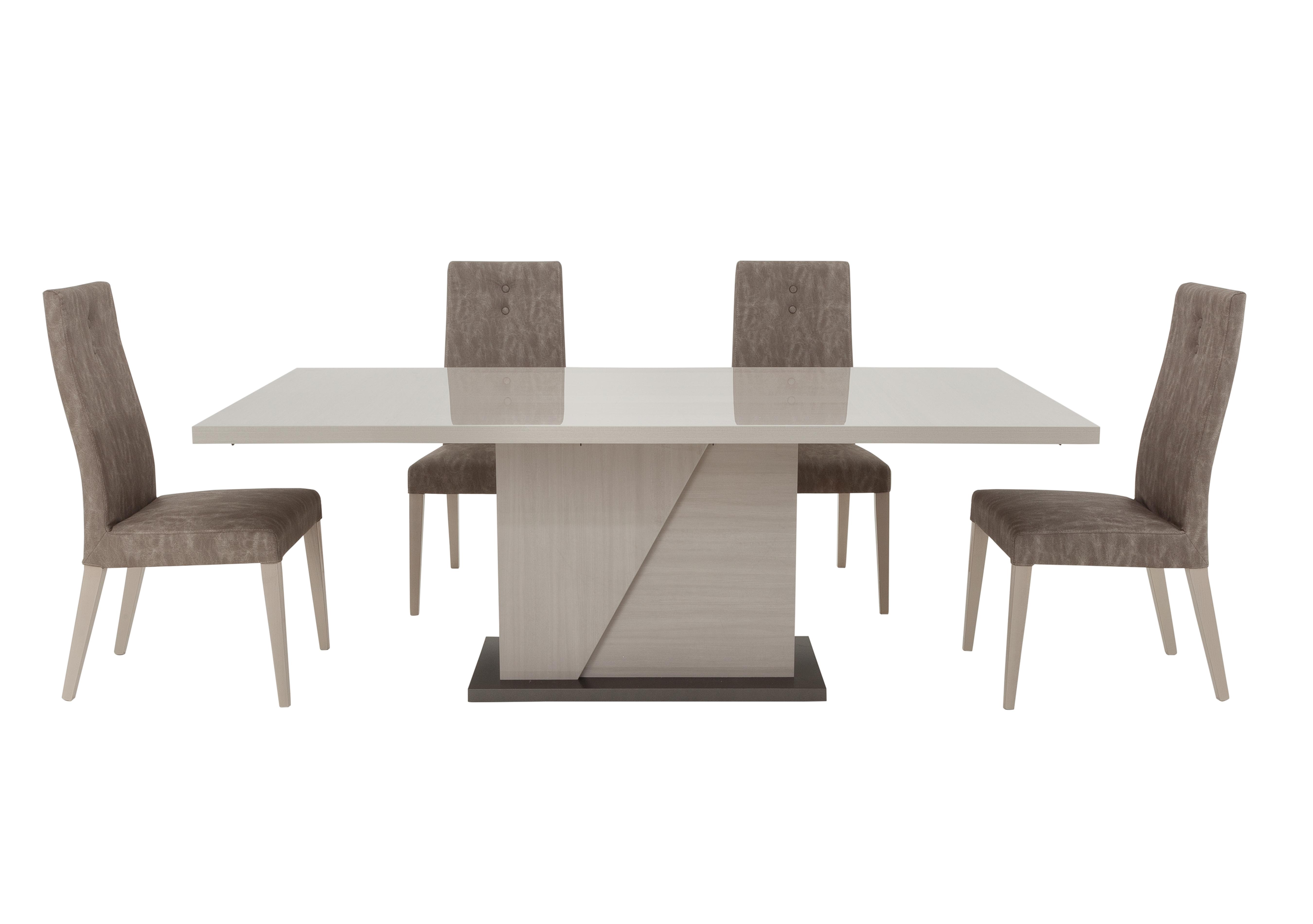 Alpine Dining Table and 4 Dining Chairs ALF Furniture Village