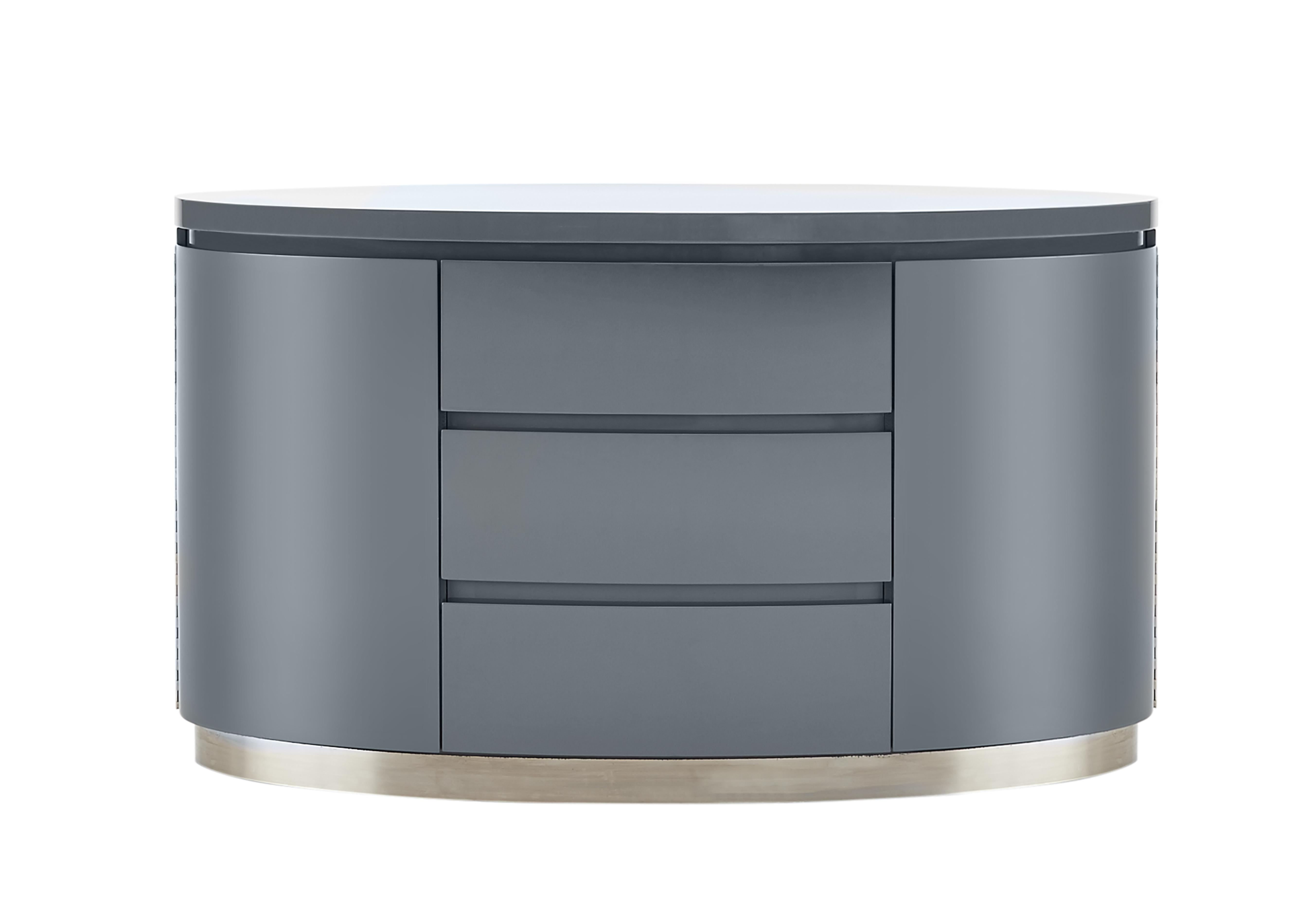 Flow Grey Sideboard - Furniture Village