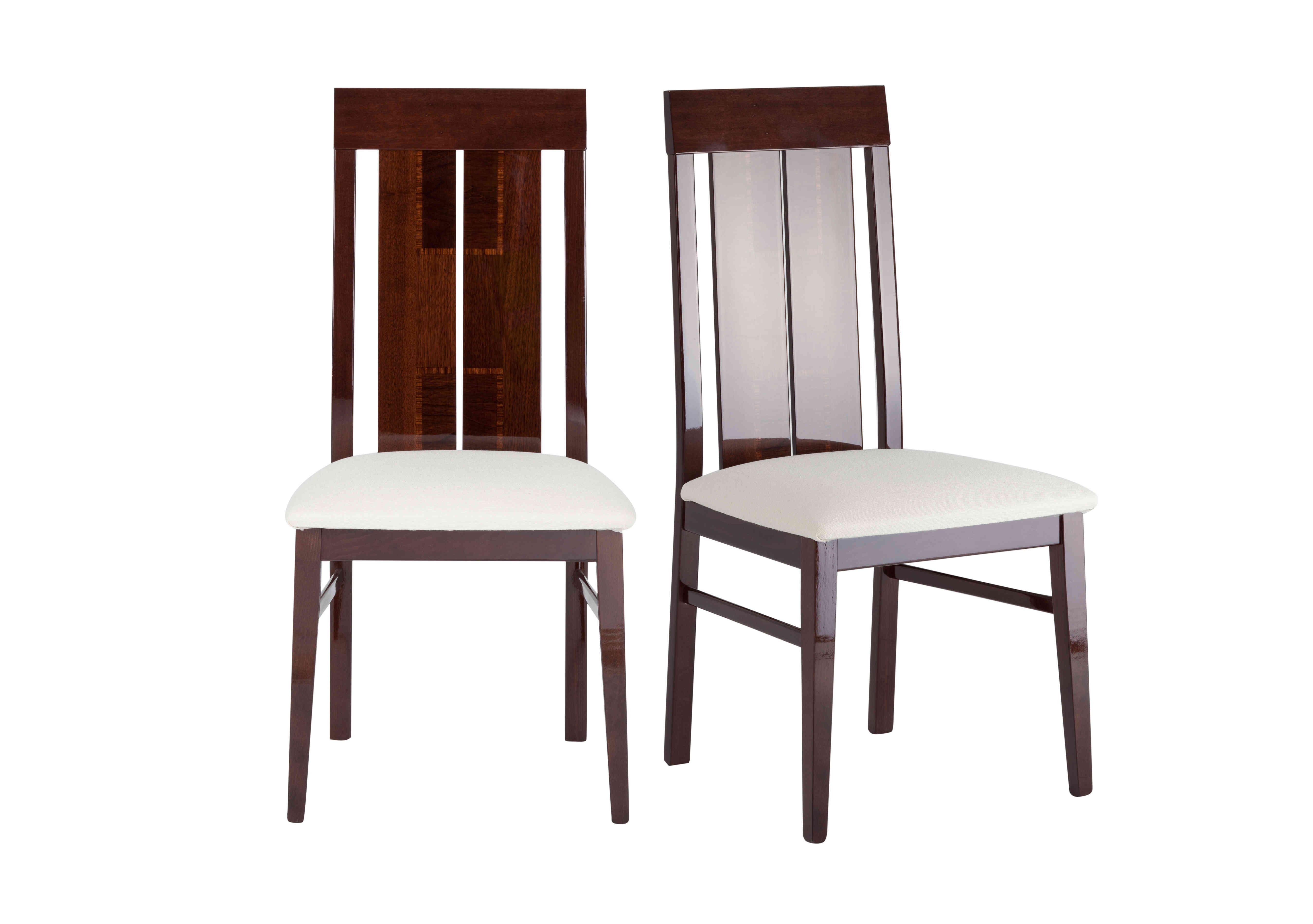Palermo Pair of Side Dining Chairs ALF Furniture Village