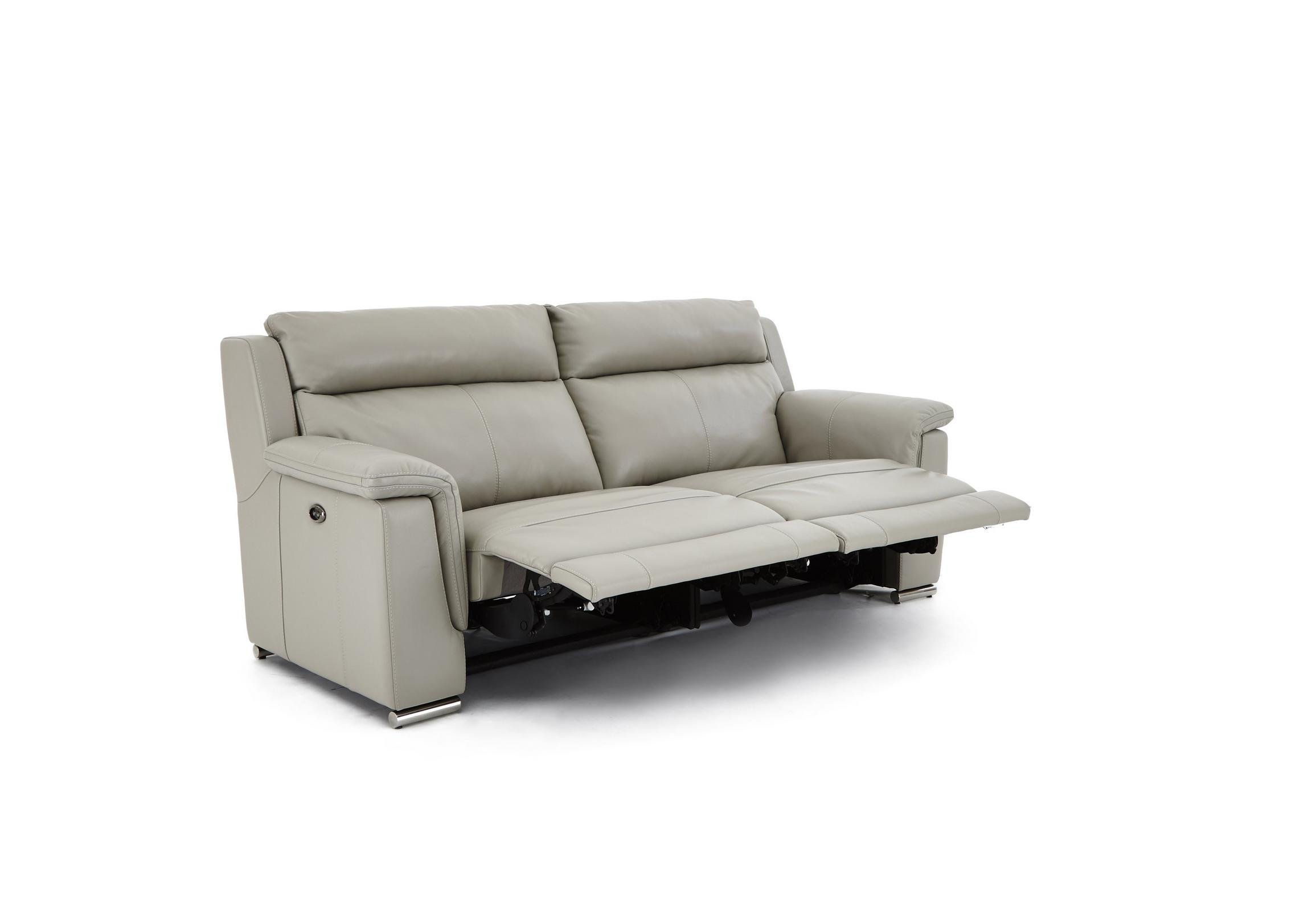 Glider 2 Seater Leather Recliner Sofa Furniture Village