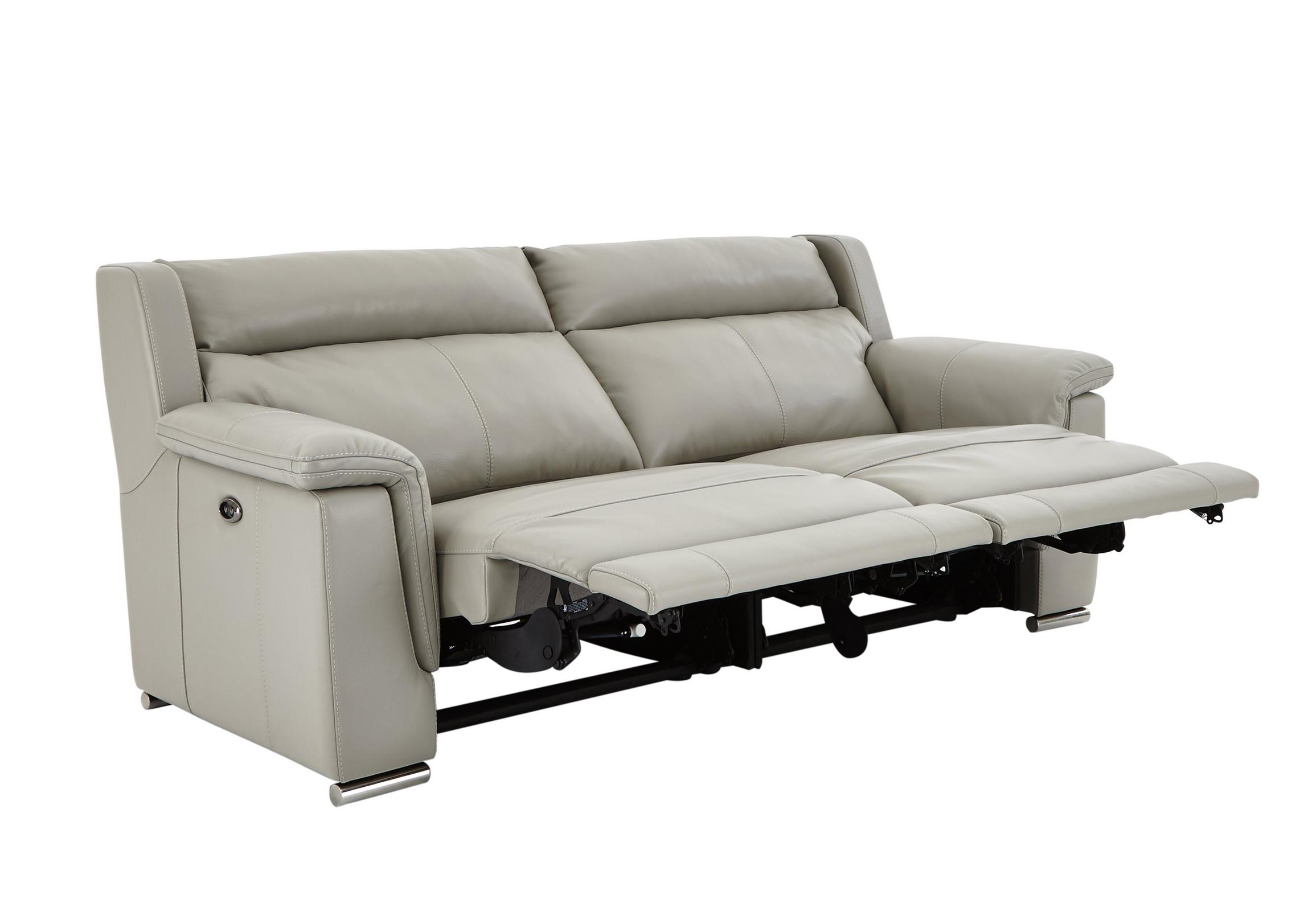 Glider 3 Seater Leather Recliner Sofa Furniture Village