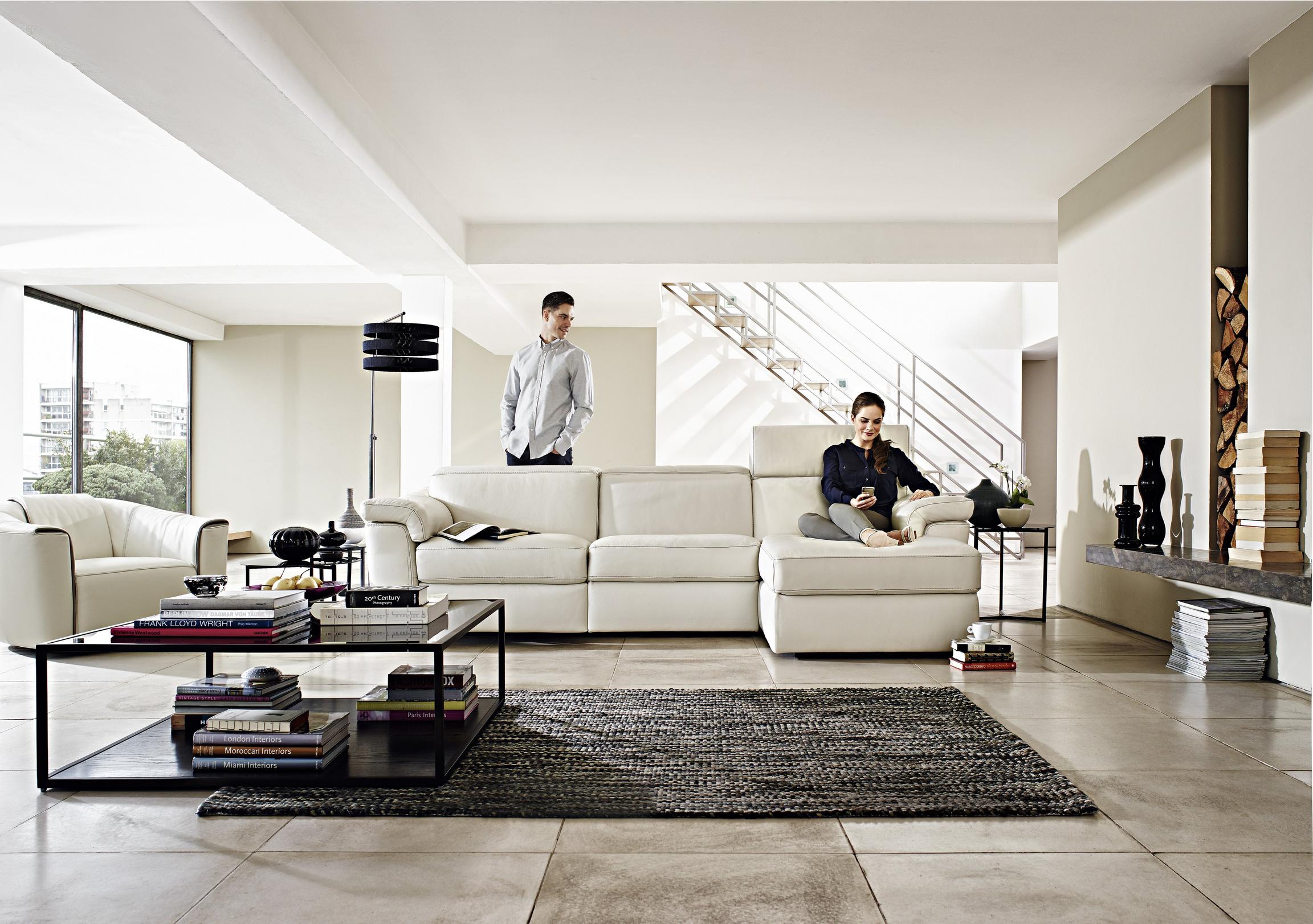 Sensor 2 Seater Leather Recliner Sofa Natuzzi Editions