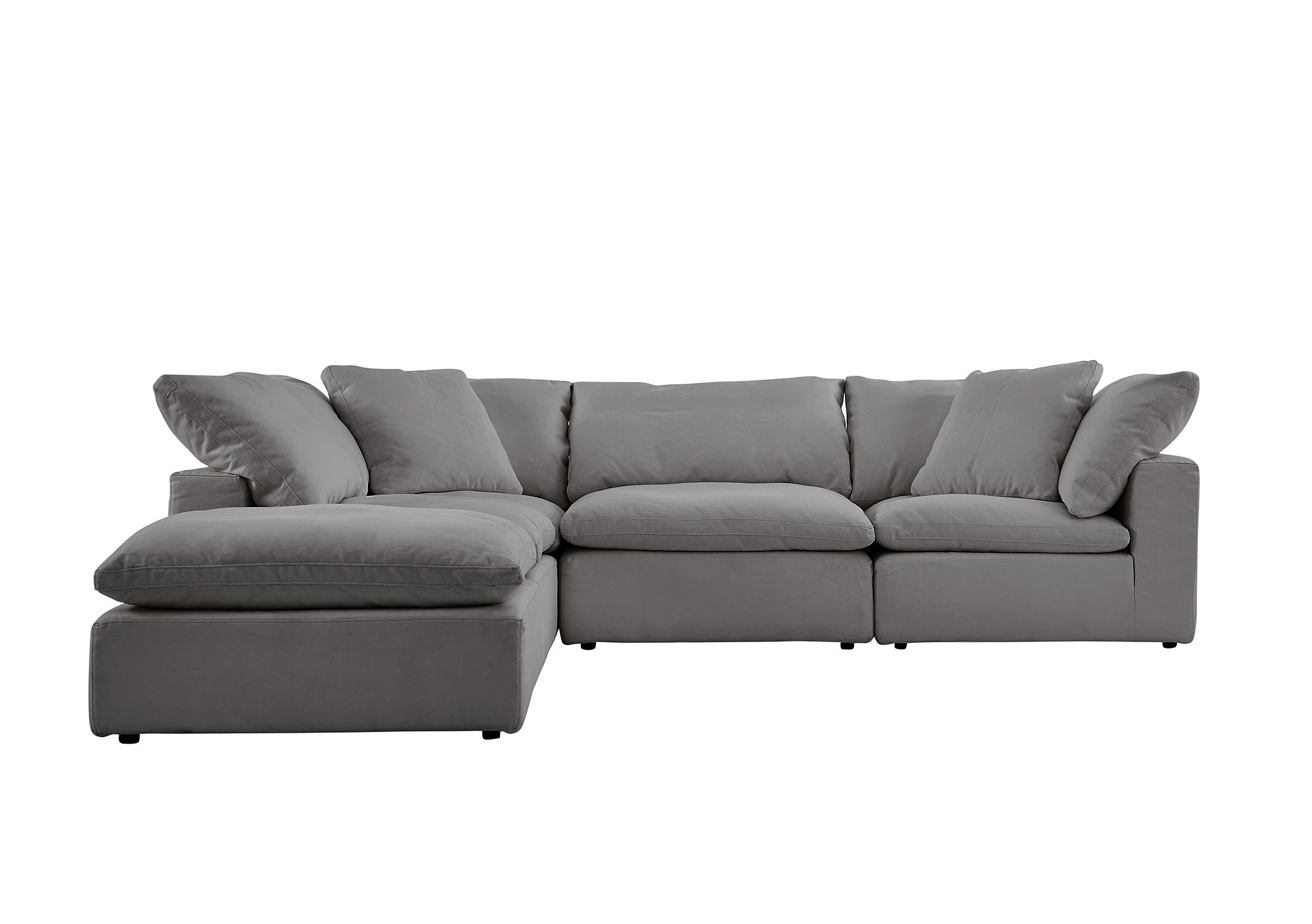Cloud 5 Piece Corner Sofa including Footstool Halo Furniture