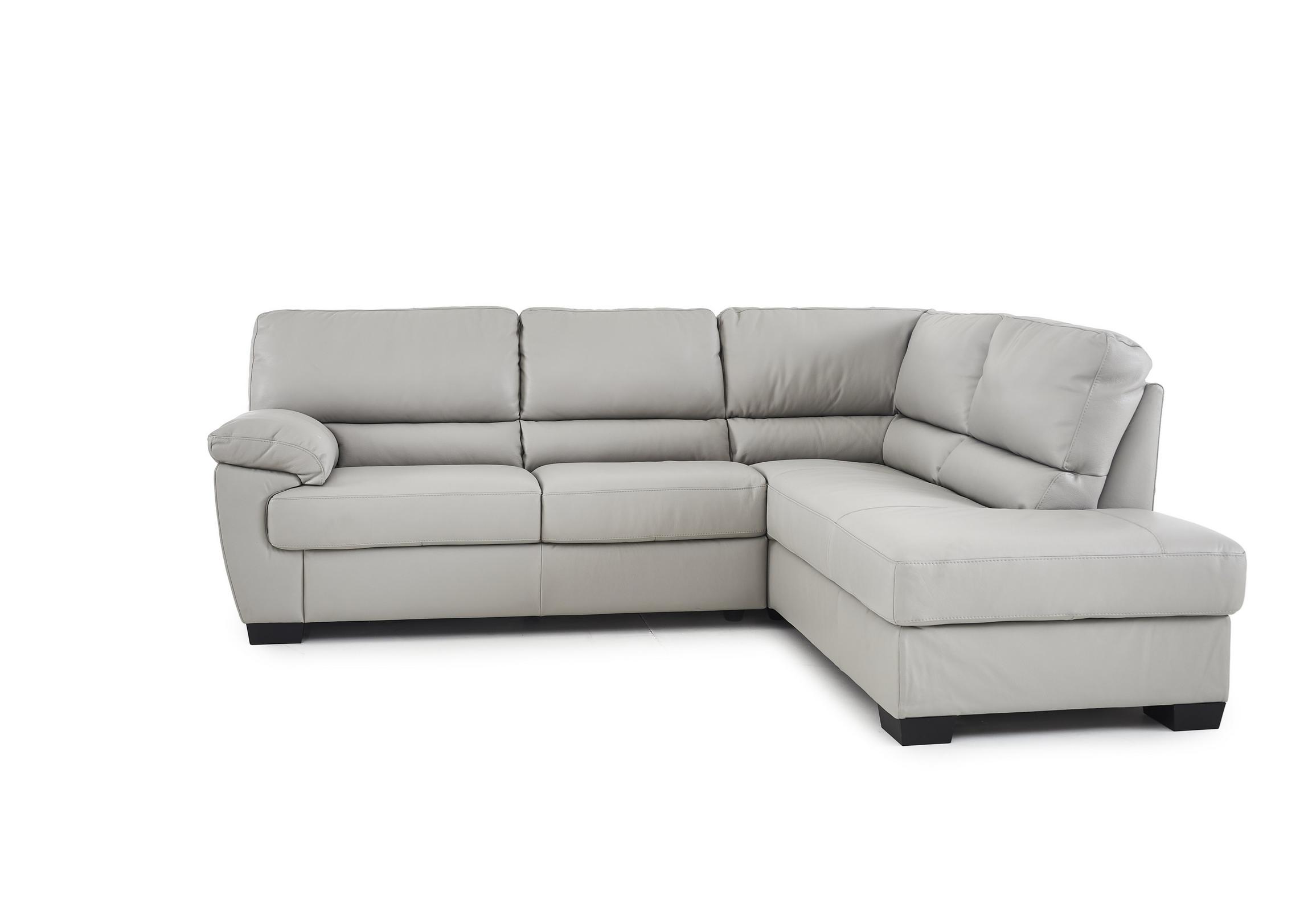 Alvera Leather Corner Sofa Furniture Village