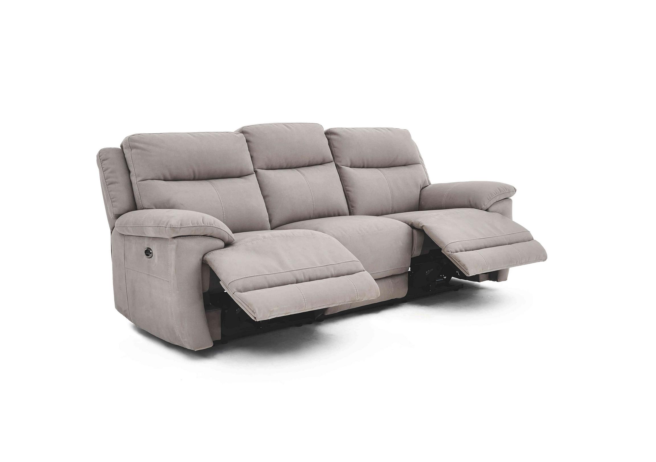 Touch 3 Seater Fabric Recliner Sofa Furniture Village