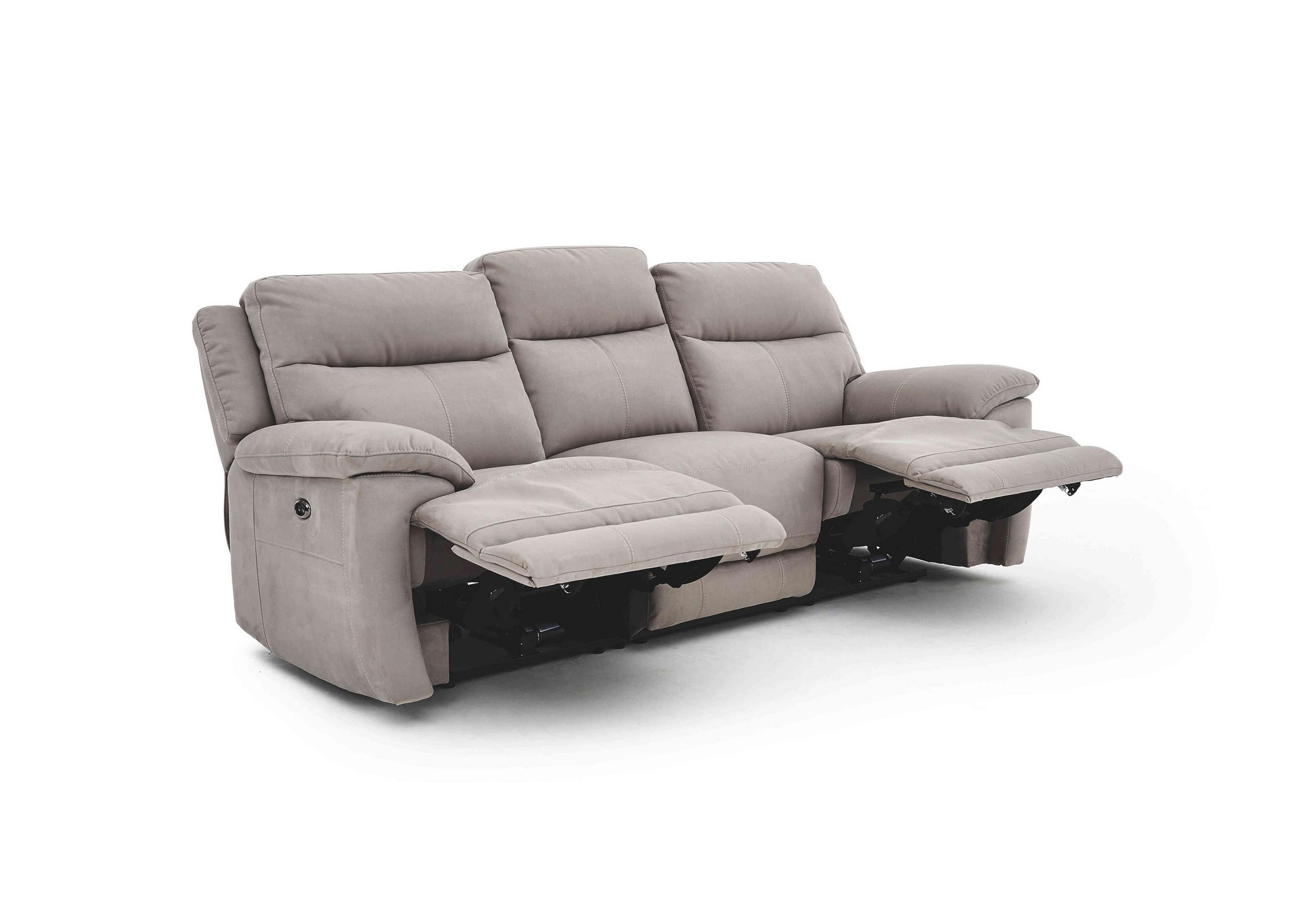 Touch 3 Seater Fabric Recliner Sofa Furniture Village