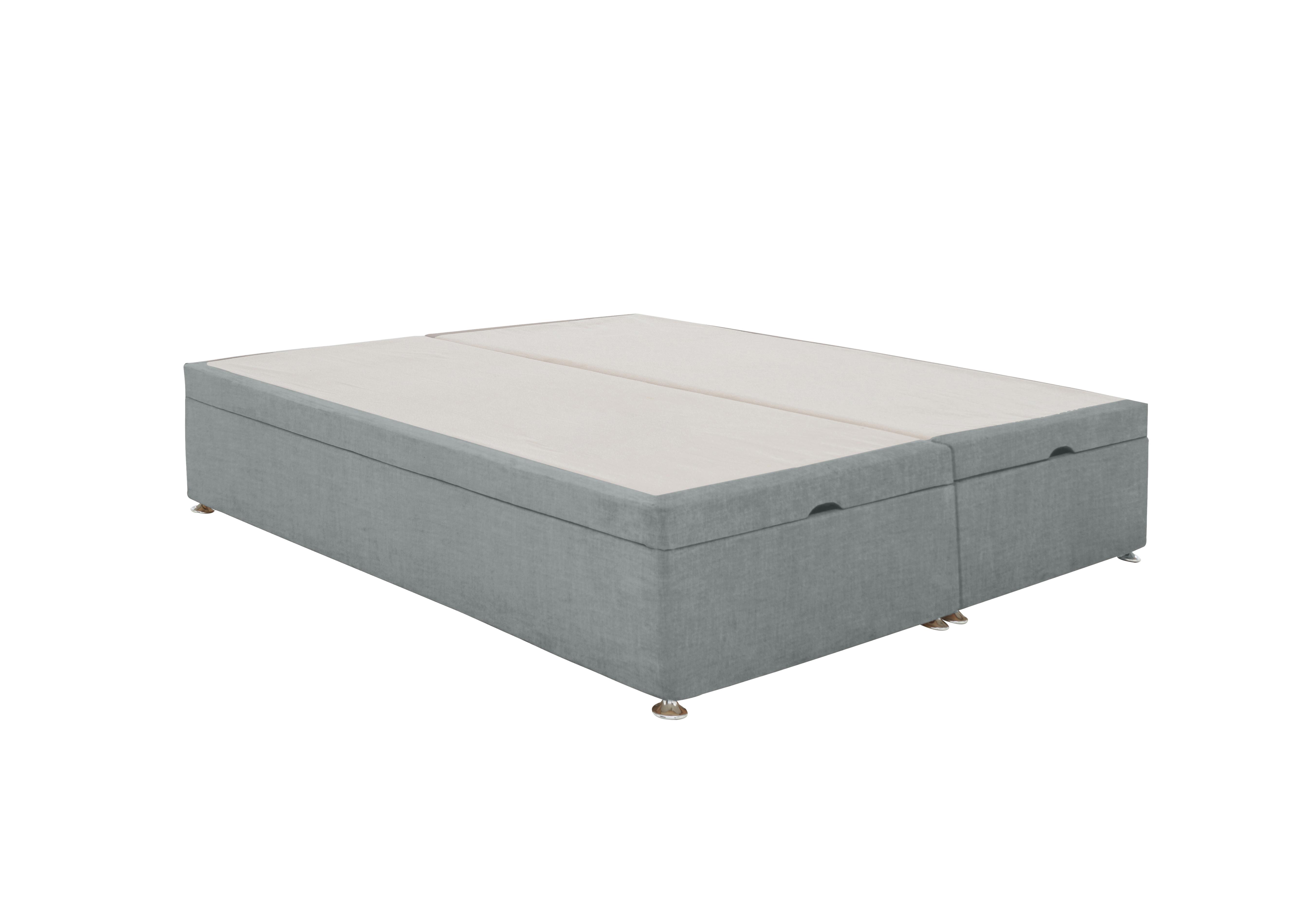 Sleep Story - End-lift Ottoman Divan Base - Small Double - Grey