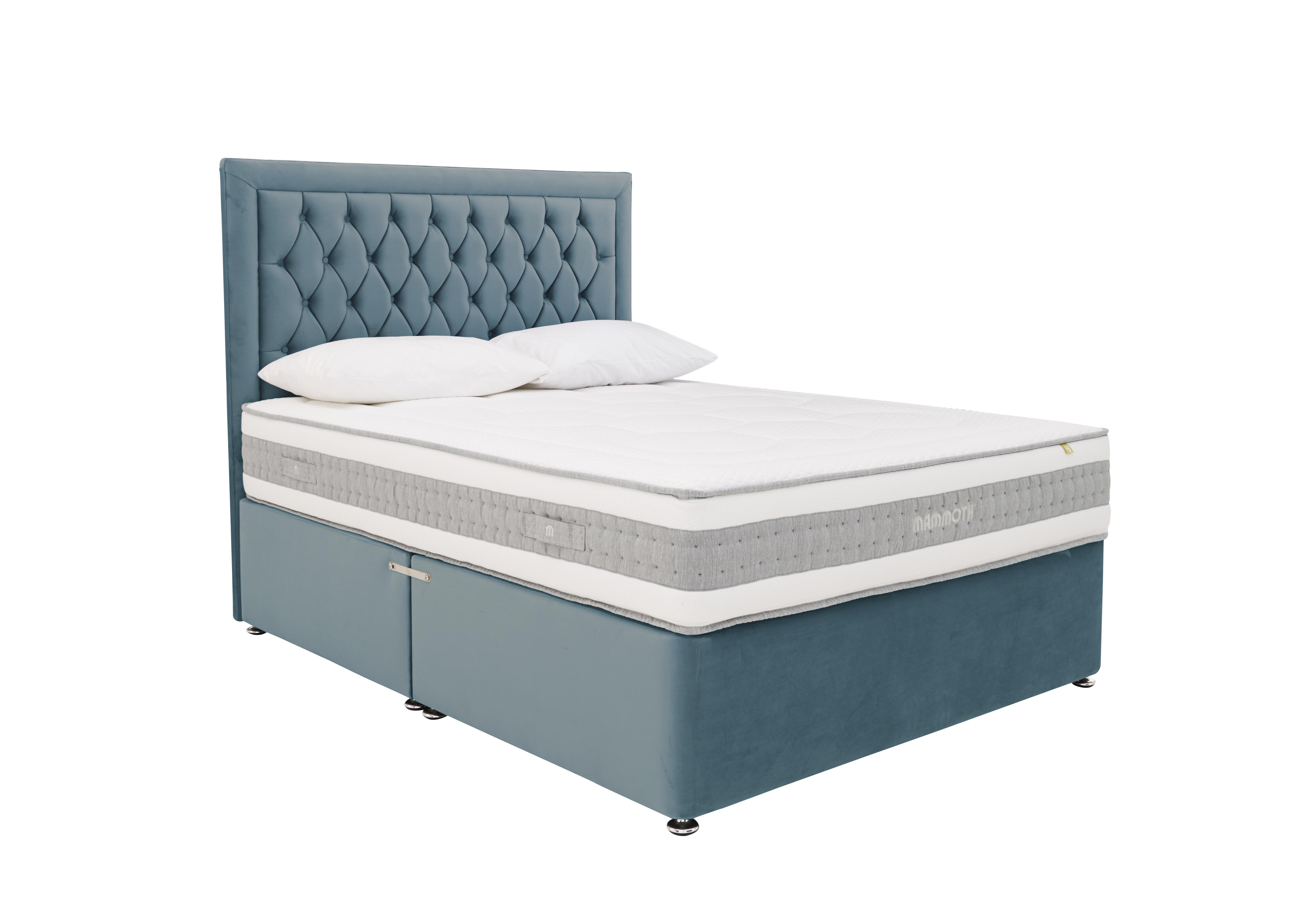 Mammoth Prestige Pocket 2000 Divan Set Small Double Blue Visit 9819