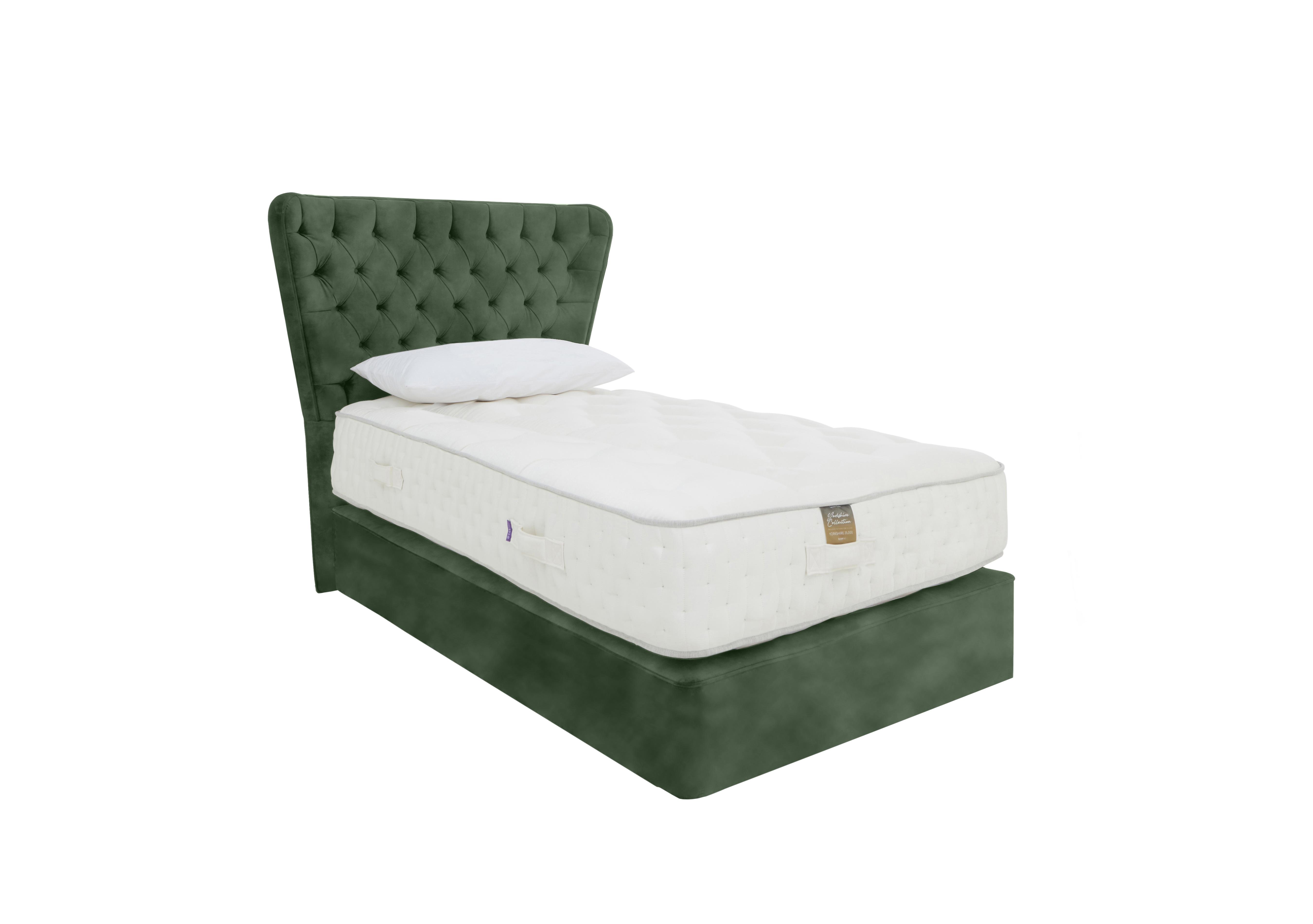 Harrison Spinks - Yorkshire 25,000 Divan Set - Single - Green