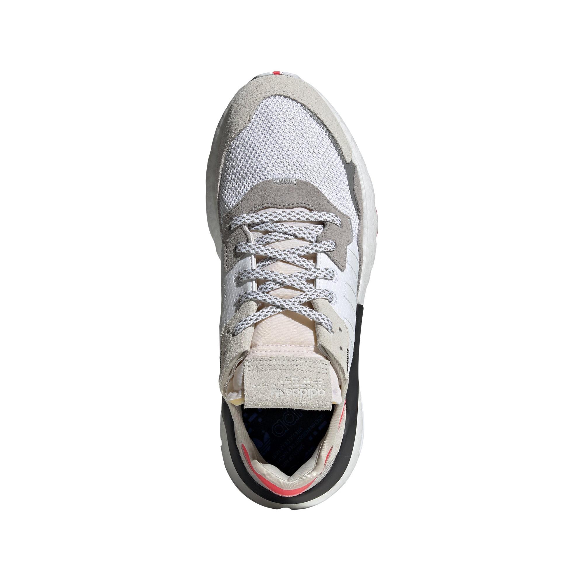 adidas Nite Jogger "White/Red" Women's and Kid's Shoe