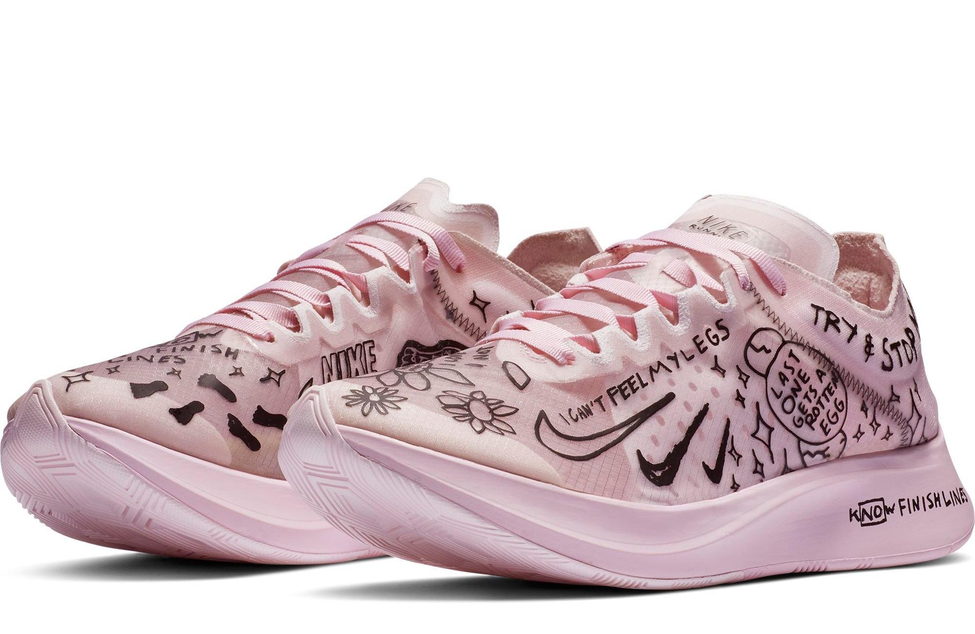 routine Centrum Embryo Sneakers Release- Nike Zoom Fly Fast “Artist Pack” Running Shoes