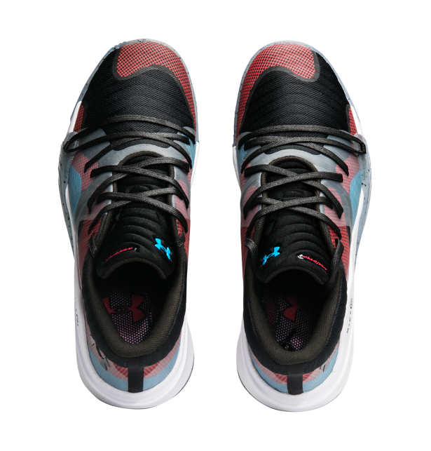 Under Armour Spawn Low “Black/Red” Basketball Shoe