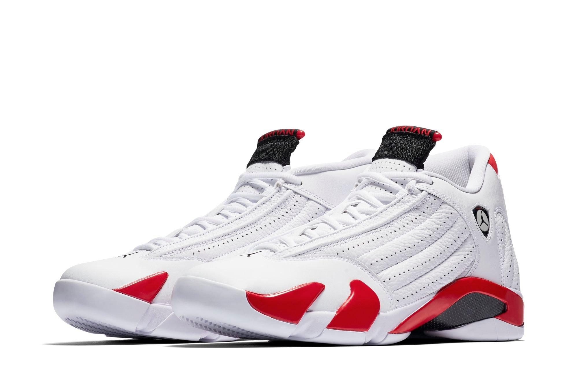 Sneaker Release Air Jordan Retro 14 White Red Metallic Silver