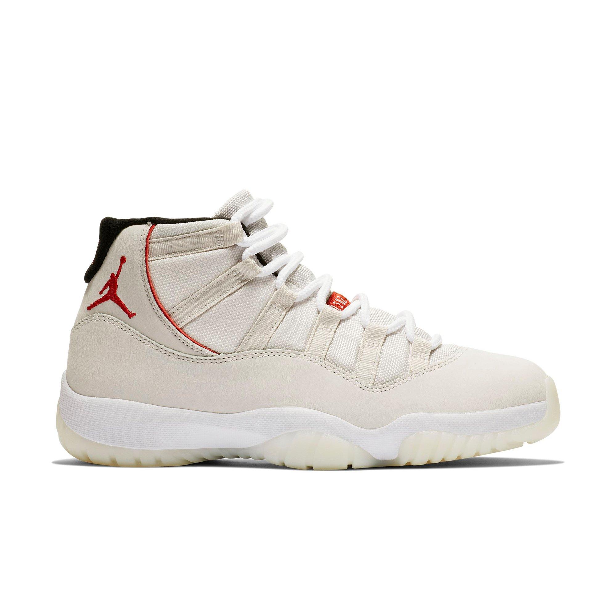 jordan 11 cream and red