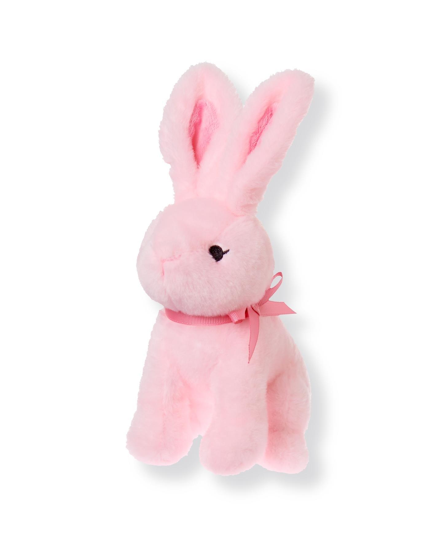 amuse pink bunny plush