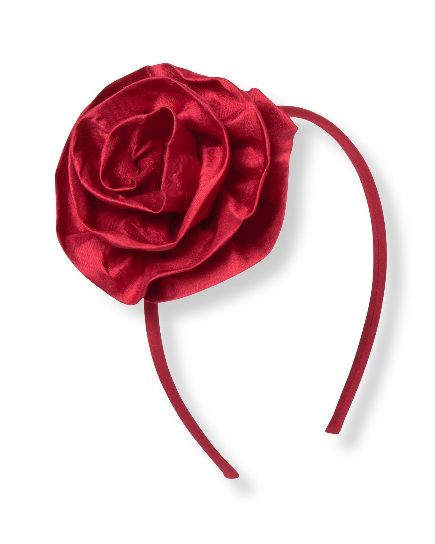 Accessories Red Rose Silk Rose Headband by Janie and Jack