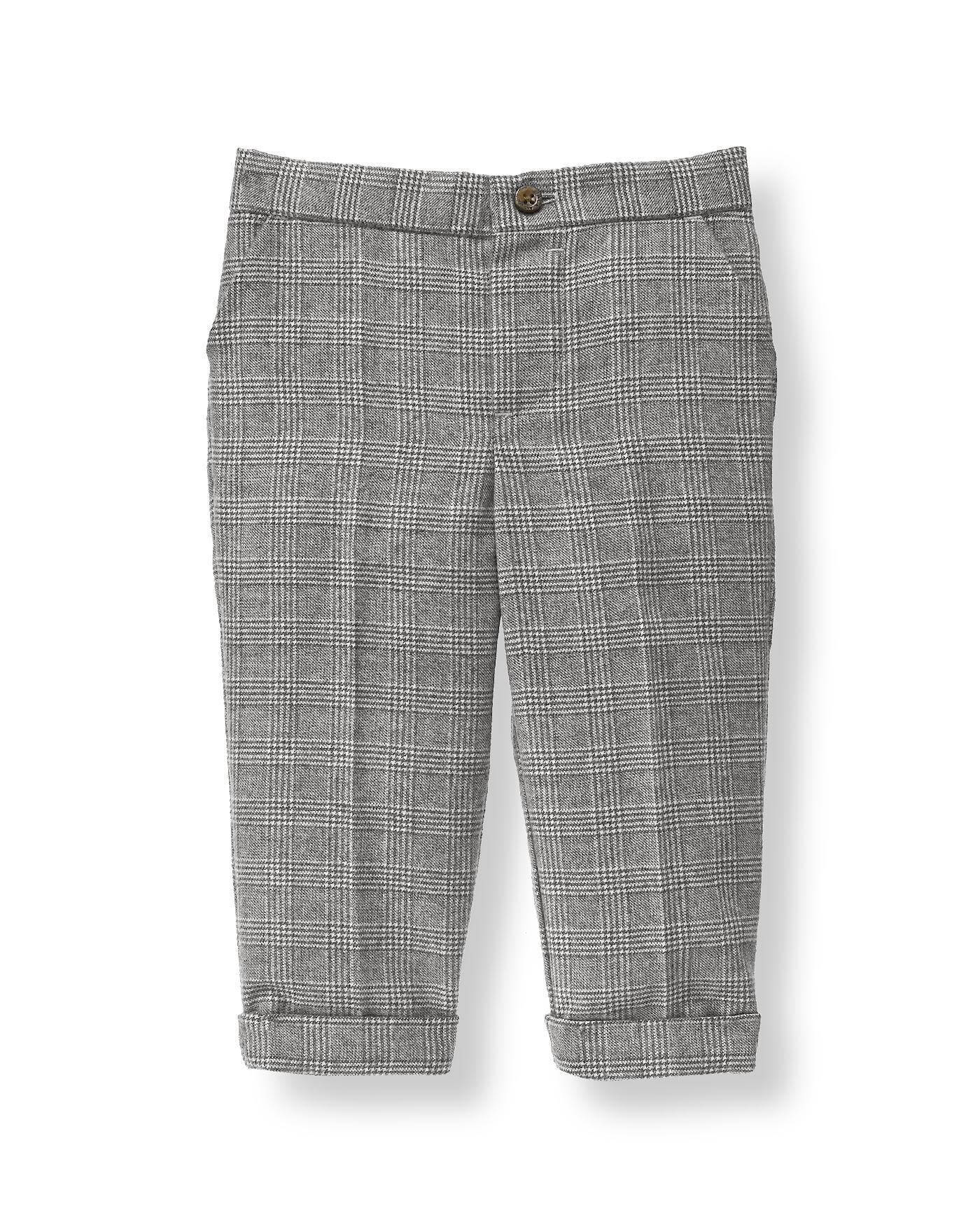 Newborn Grey Houndstooth Plaid Houndstooth Pant by Janie and Jack