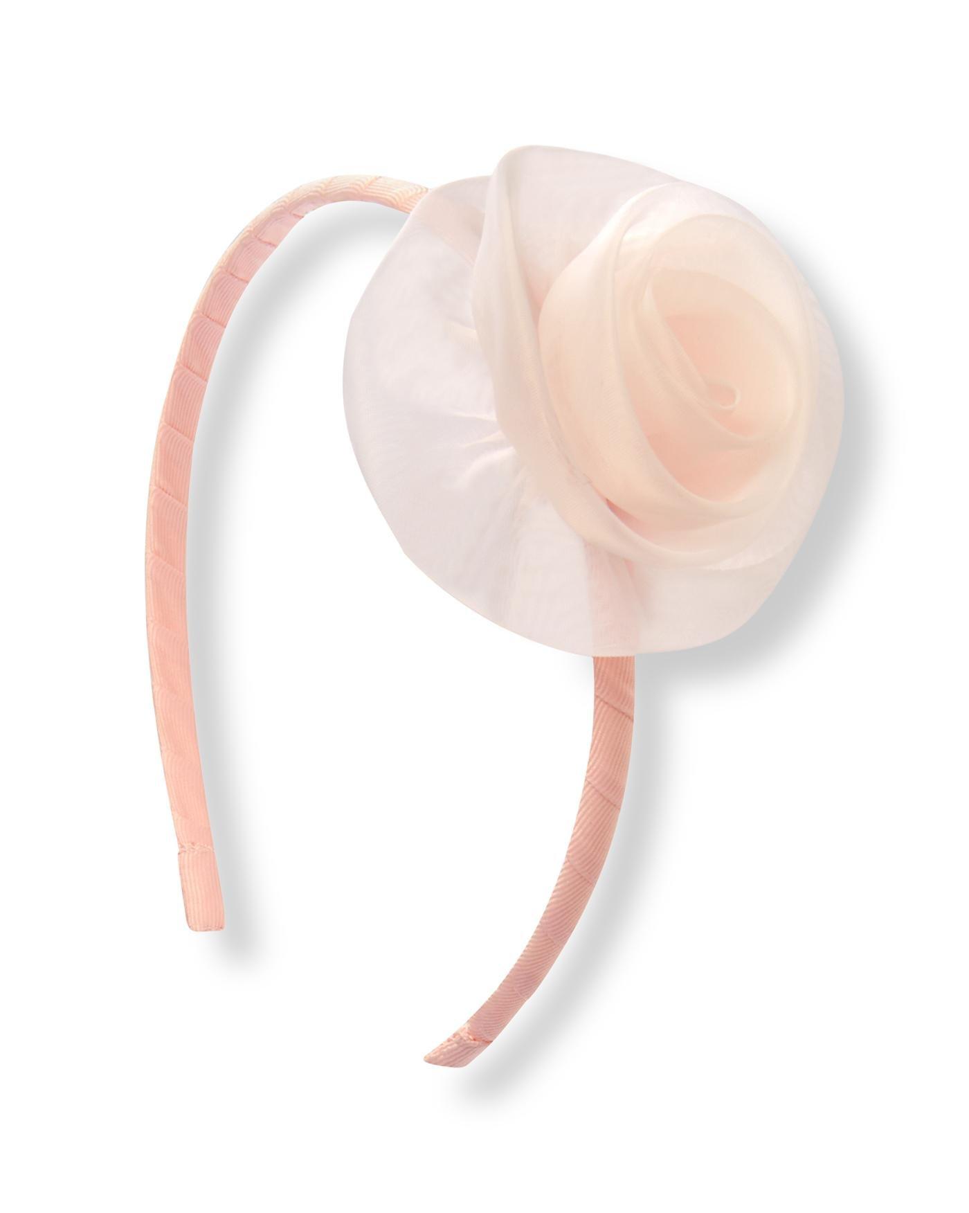 Ballet Pink Rosette Headband at JanieandJack
