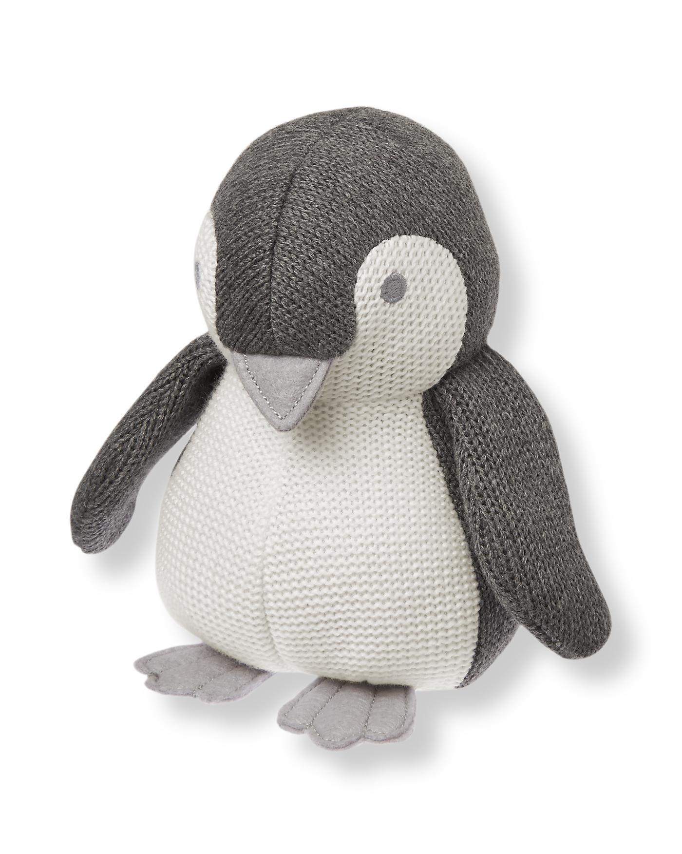 grey penguin soft toy