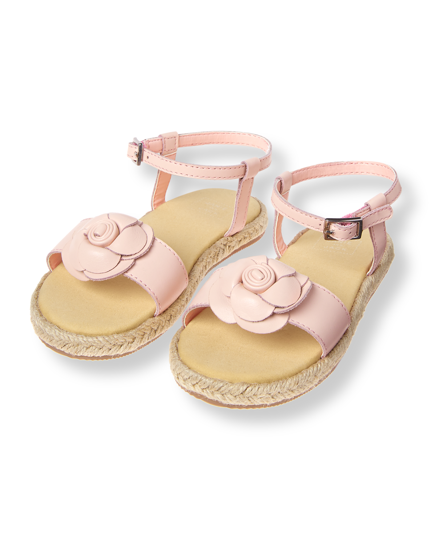 Shell Pink Flower Espadrille at JanieandJack