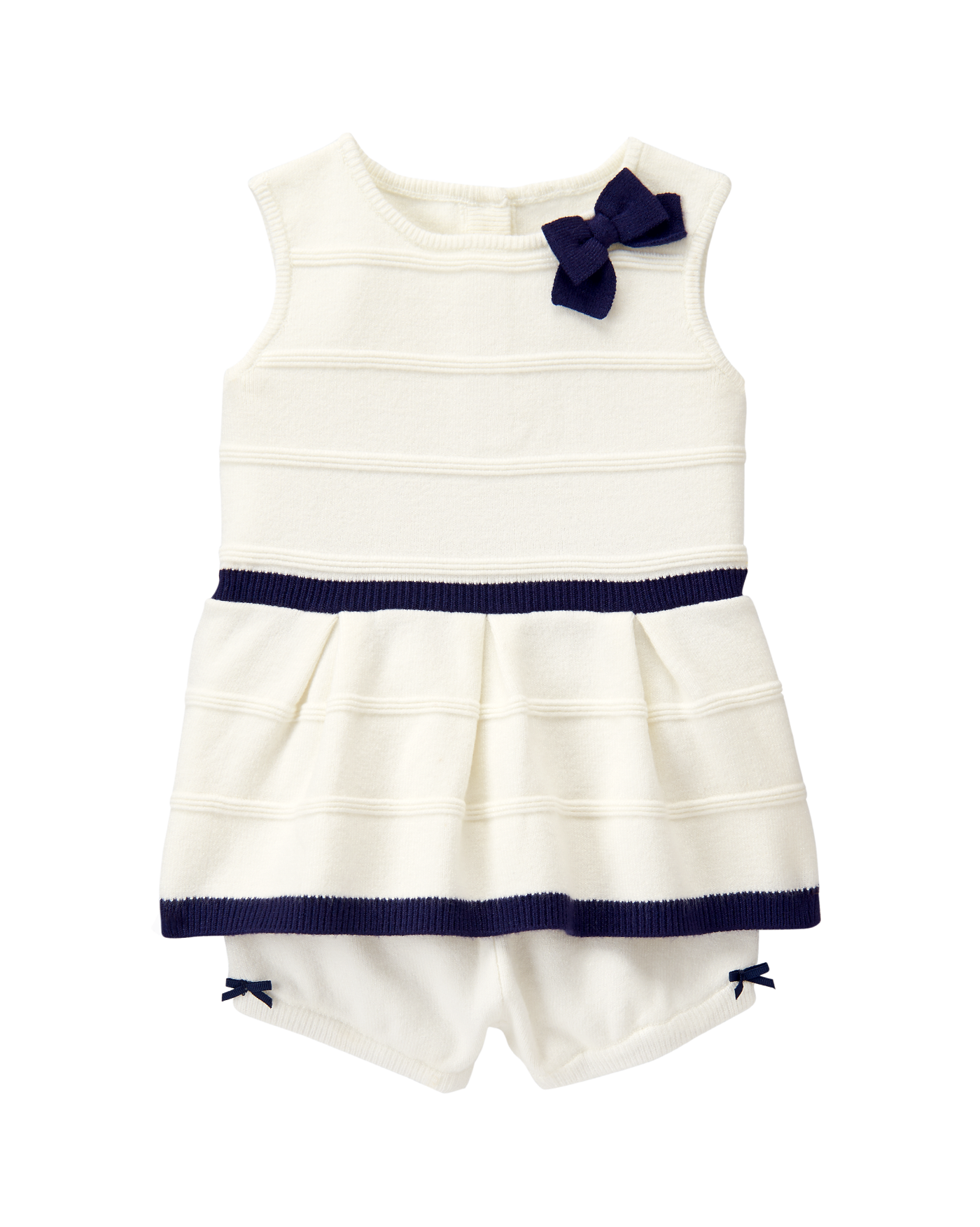 ivory peplum sweater
