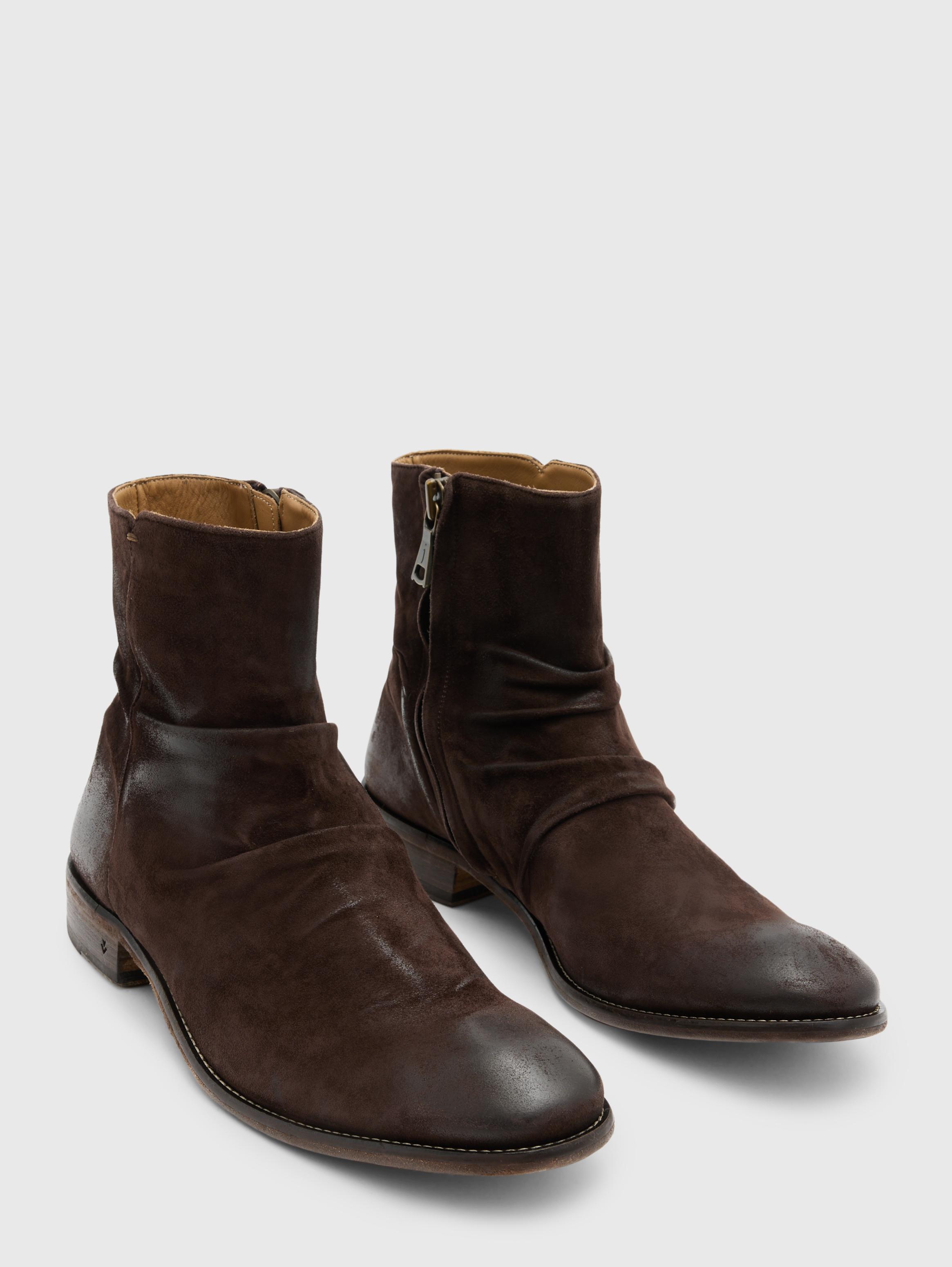 John Varvatos Morrison Sharpei Boots Chocolate