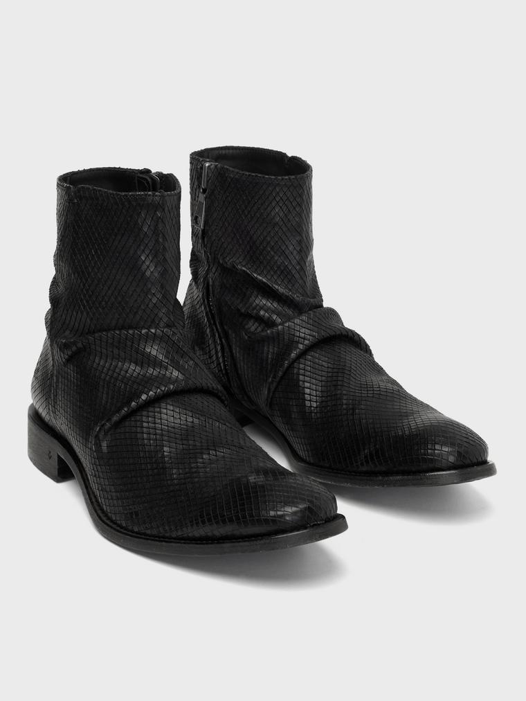 John Varvatos Morrison Sharpei Boots Black