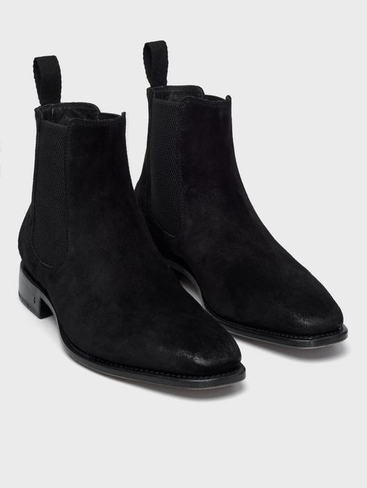 John Varvatos Amsterdam Chelsea Boots Black