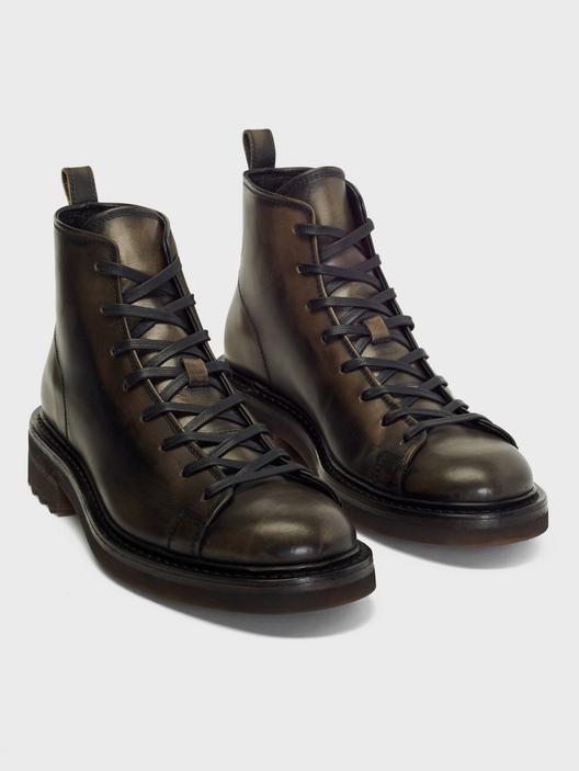 John Varvatos Essex Trooper Boots Charcoal