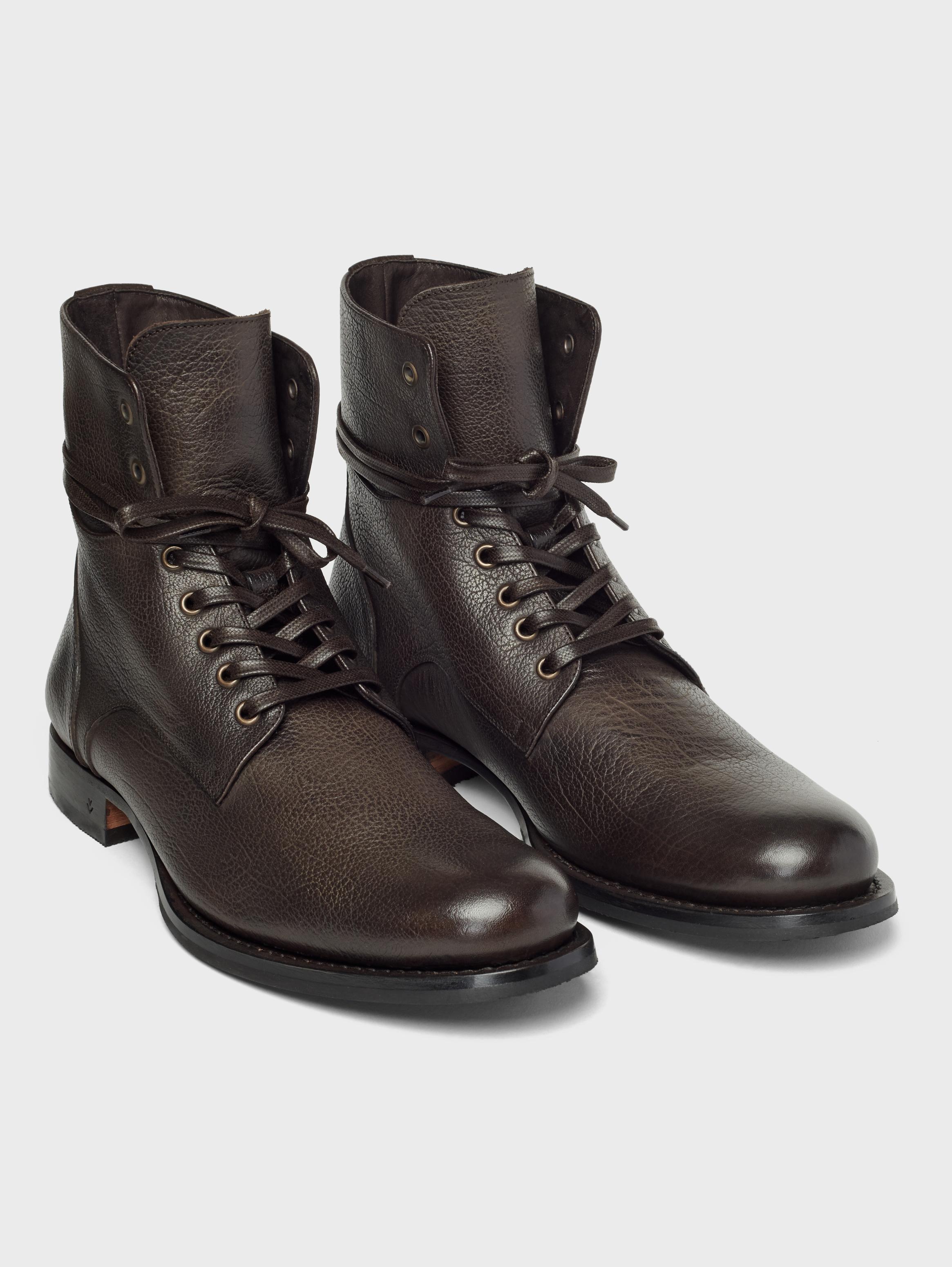 John Varvatos Six O Six Artisan Convertible Boots Chocolate